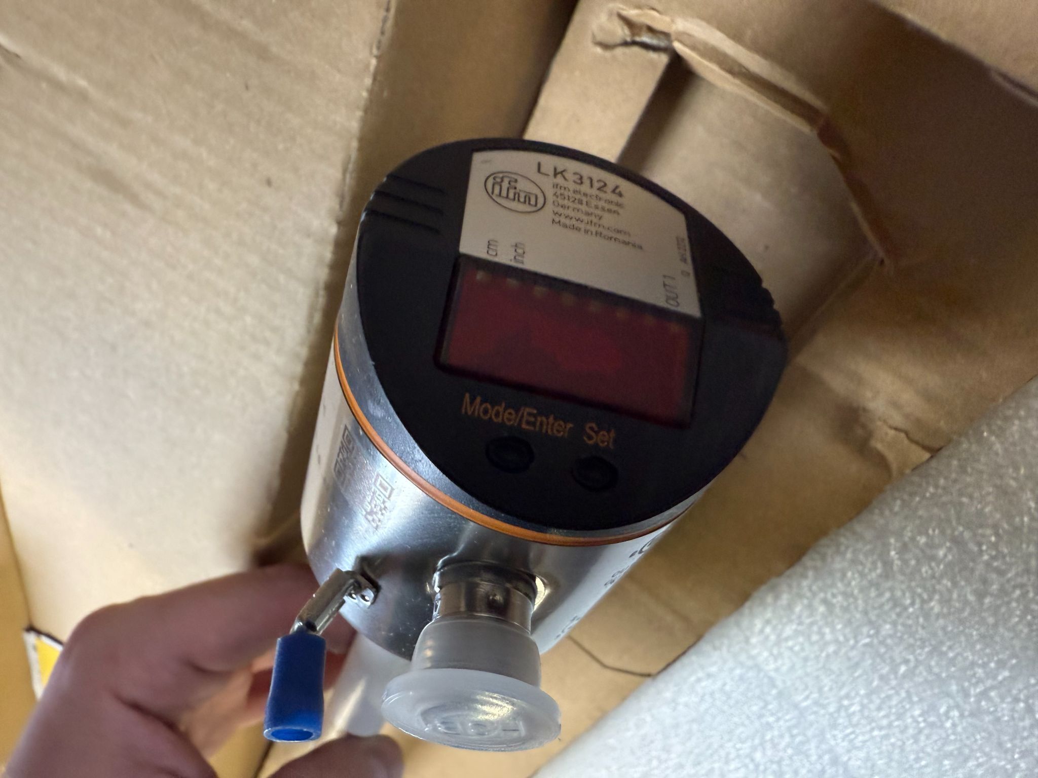 IFM LK3124 Electronic Level Sensor NEW 5