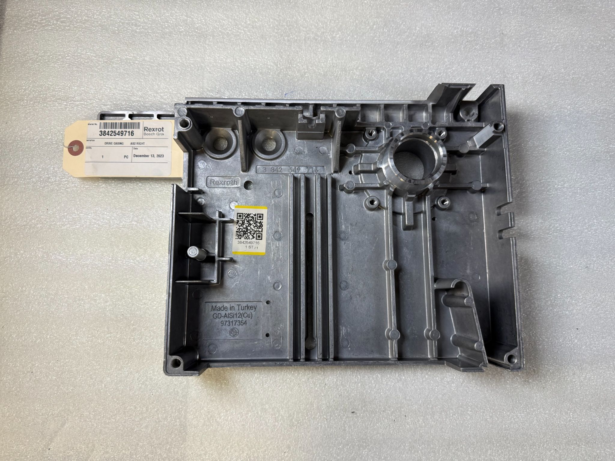 REXROTH 3842549716 AS2 Right Drive Casing NEW OPEN BOX 0
