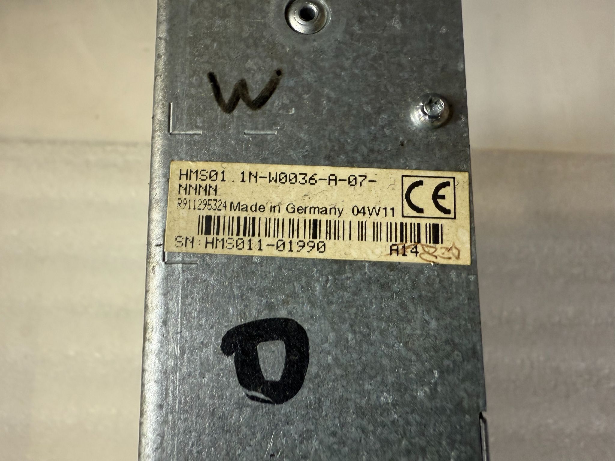 BOSCH REXROTH HMS01.1N‑W0036‑A‑07‑NNNN IndraDrive M Single‑Axis Inverter USED 1
