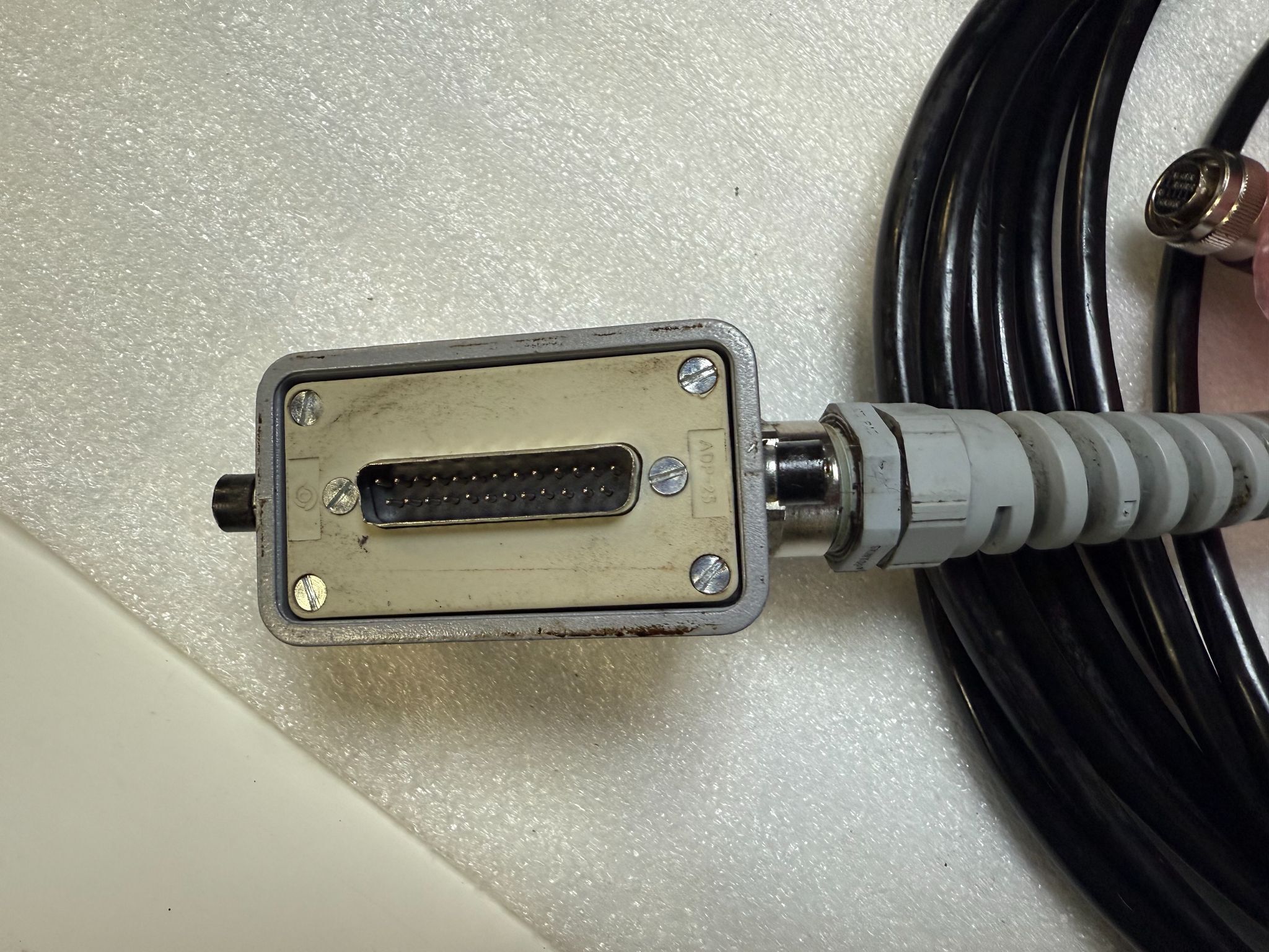 FANUC 44C746452‑001R02 HMOP Bulkhead External Cable 10m USED 1