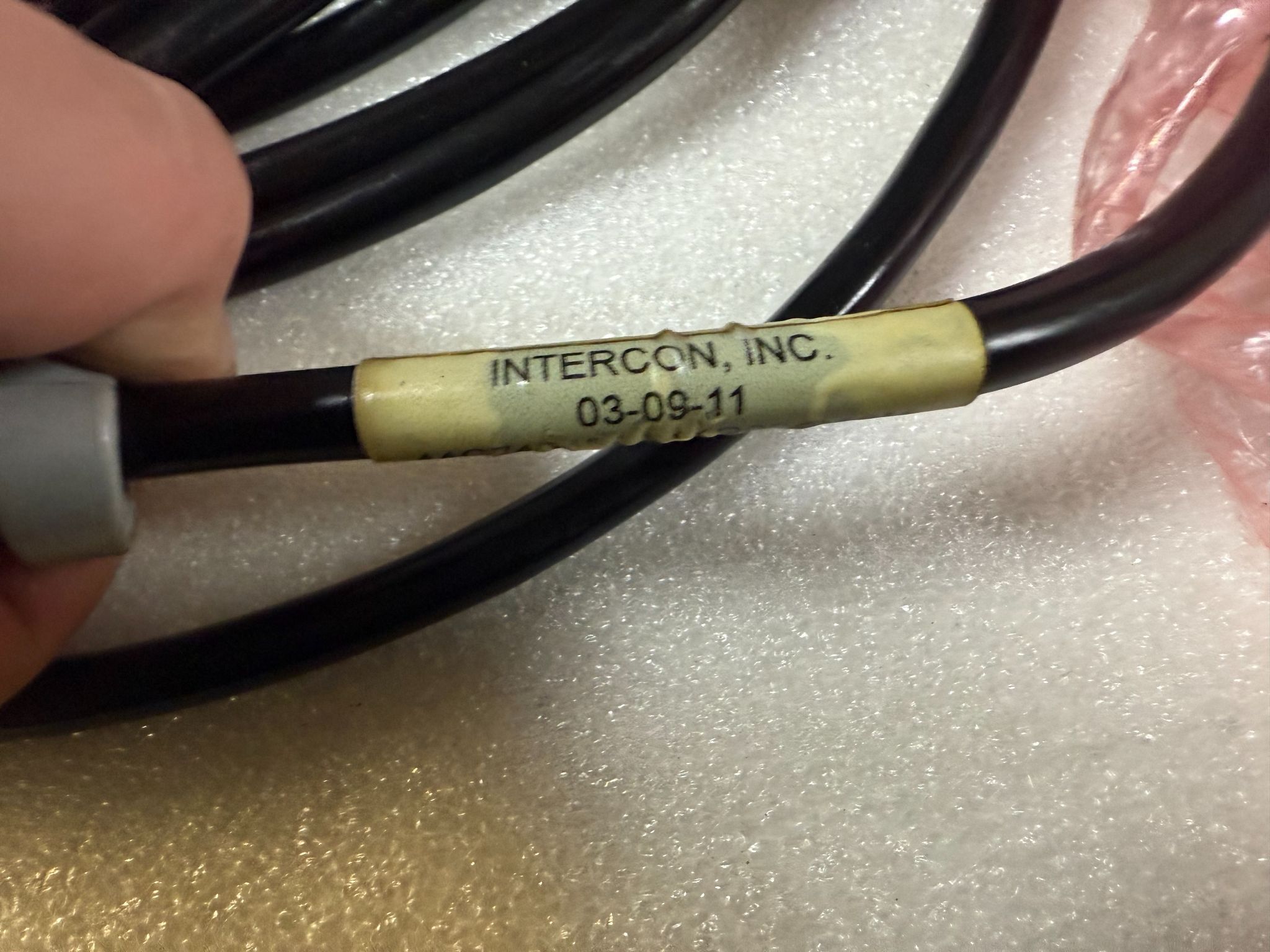 FANUC 44C746452‑001R02 HMOP Bulkhead External Cable 10m USED 4