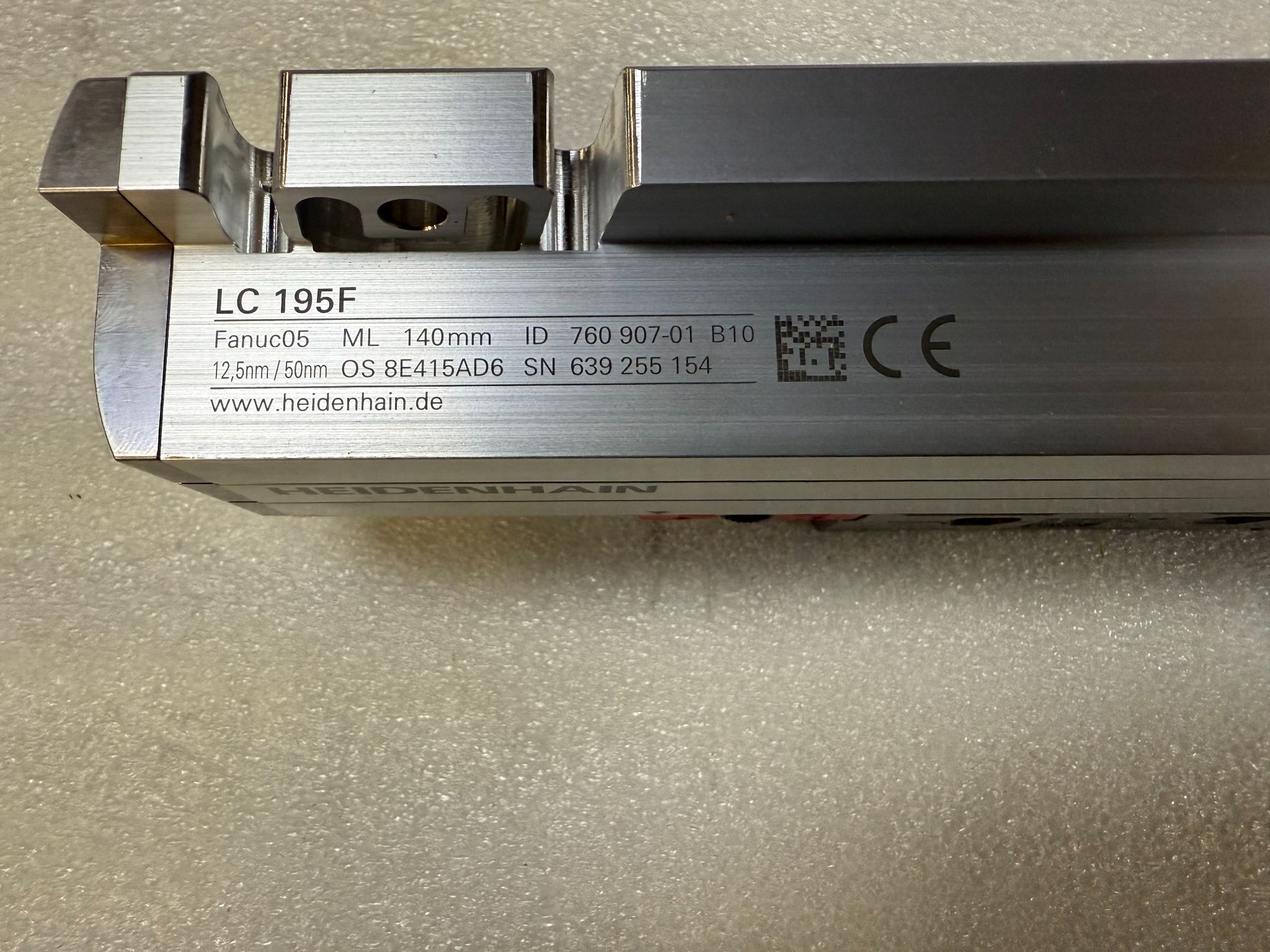 HEIDENHAIN LC 195F 140mm Absolute Linear Encoder USED 4