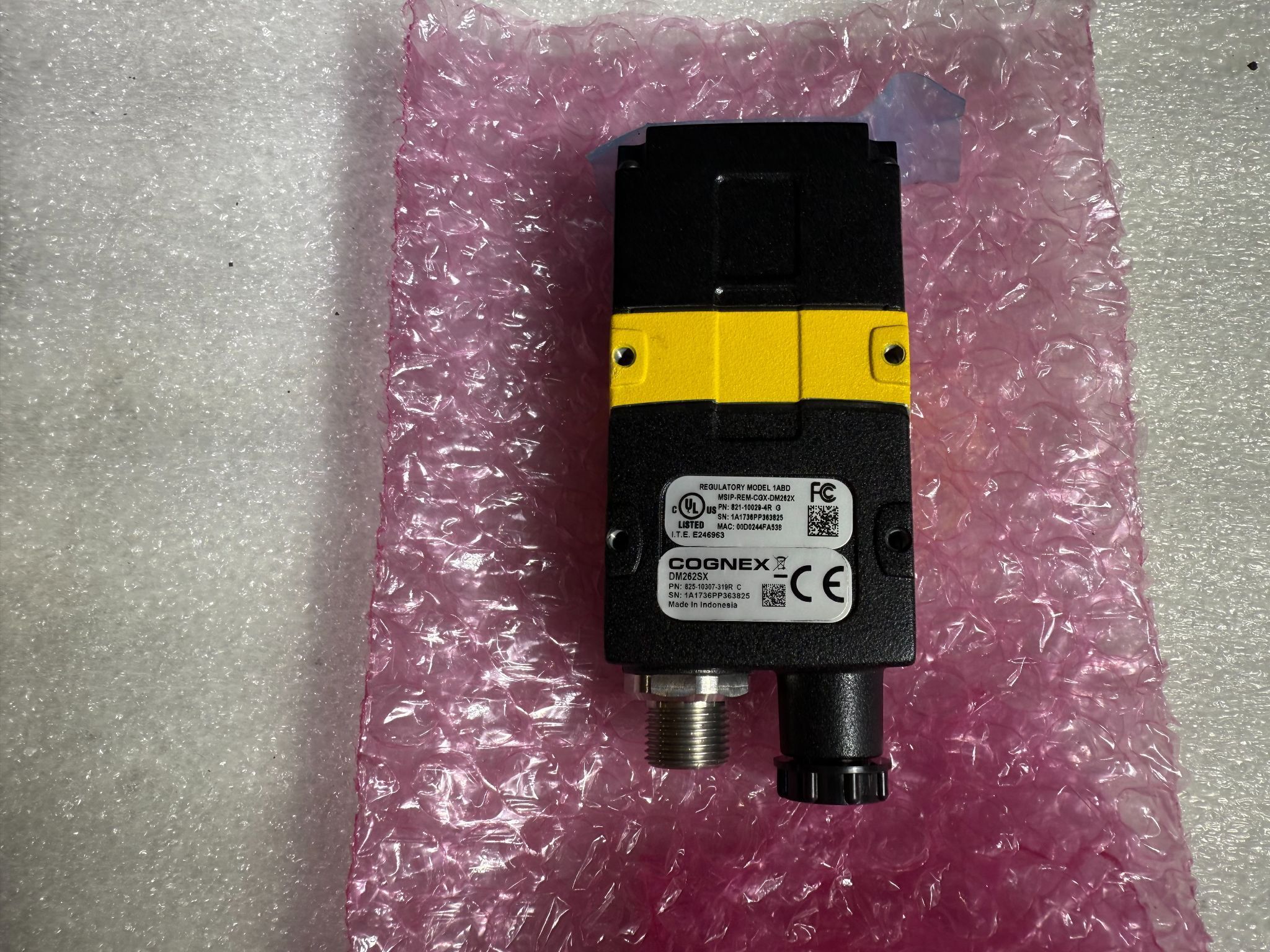 COGNEX DM262SX 825-10307-319R Fixed‑Mount Barcode Reader NEW 1