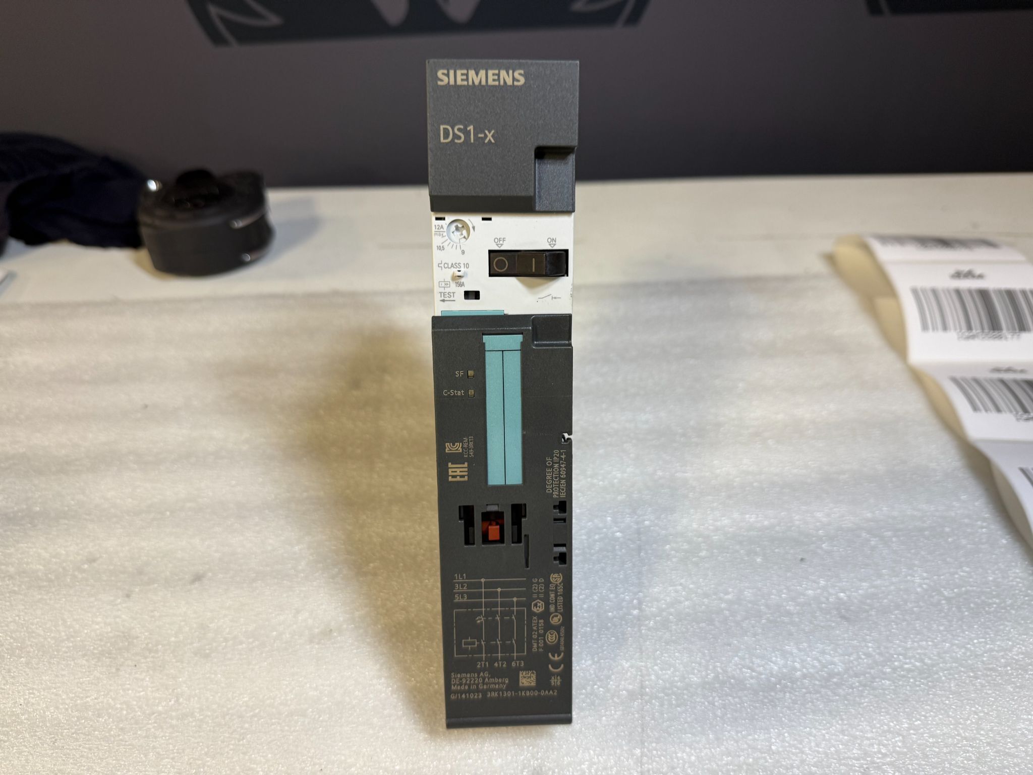 SIEMENS 3RK1301‑0KB00‑0AA2 DS1‑X Motor Starter USED 0