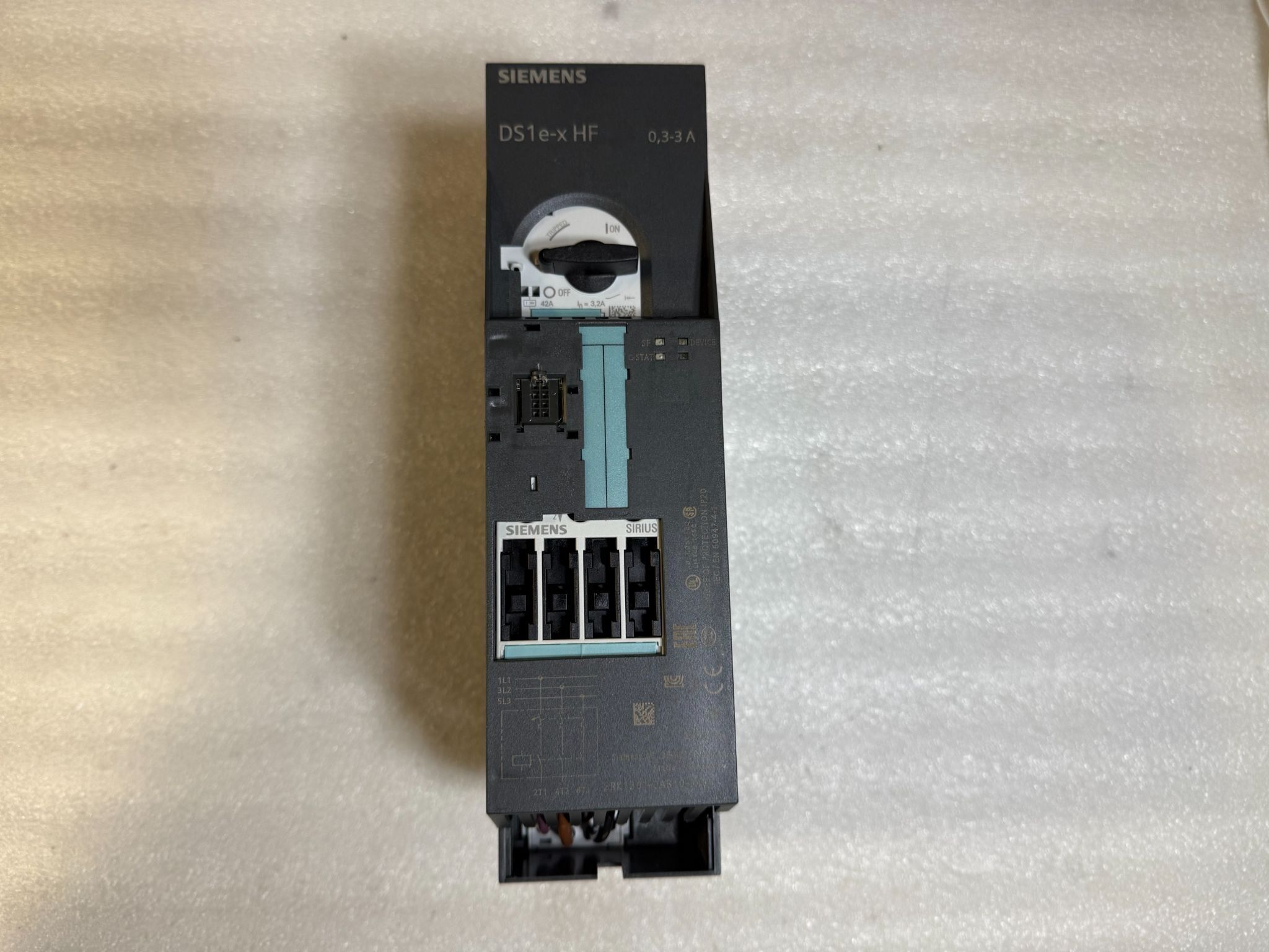 SIEMENS 3RK1301‑0AB10‑0AB4 DS1e‑x HF Motor Starter USED 0