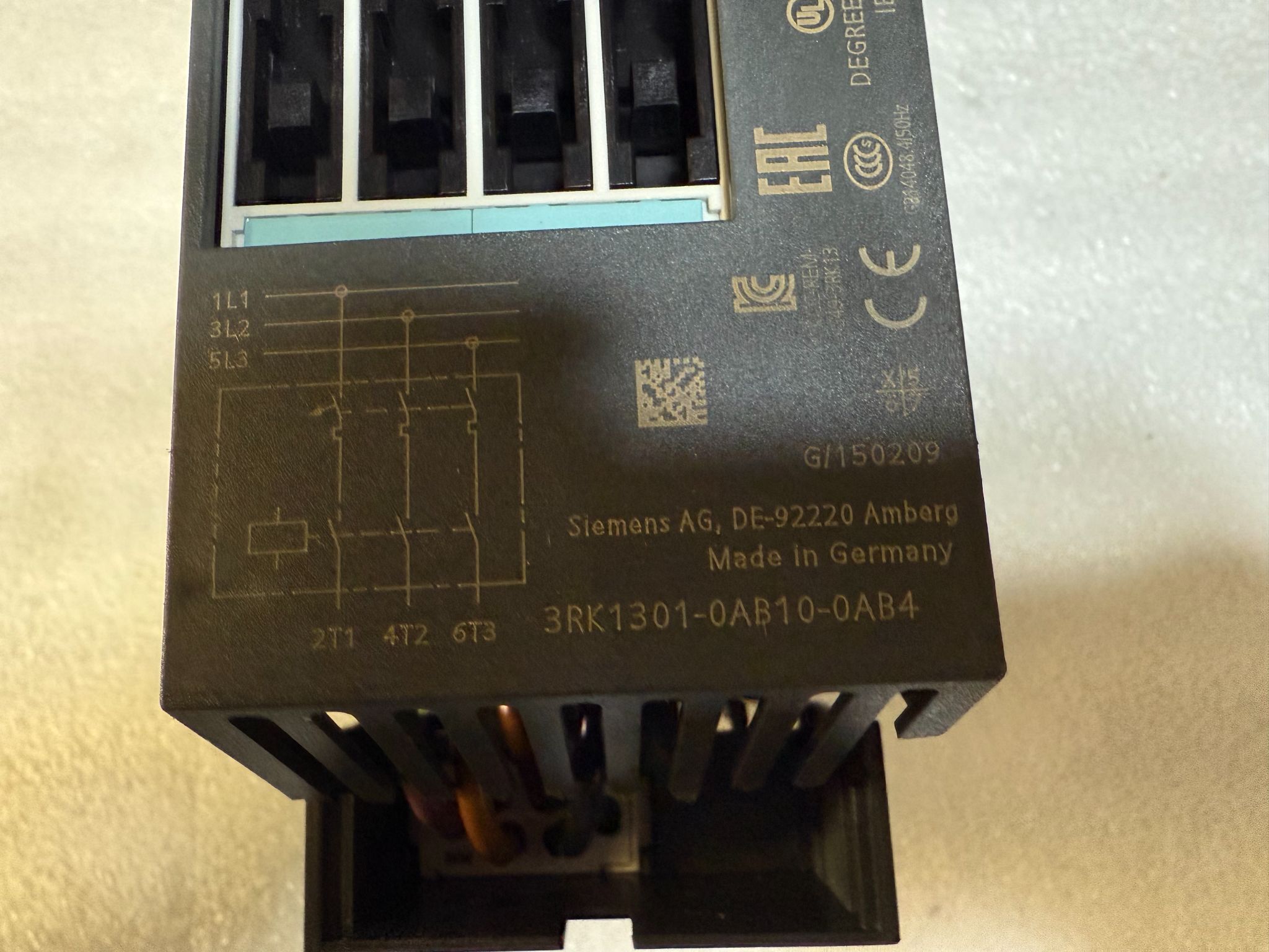 SIEMENS 3RK1301‑0AB10‑0AB4 DS1e‑x HF Motor Starter USED 1