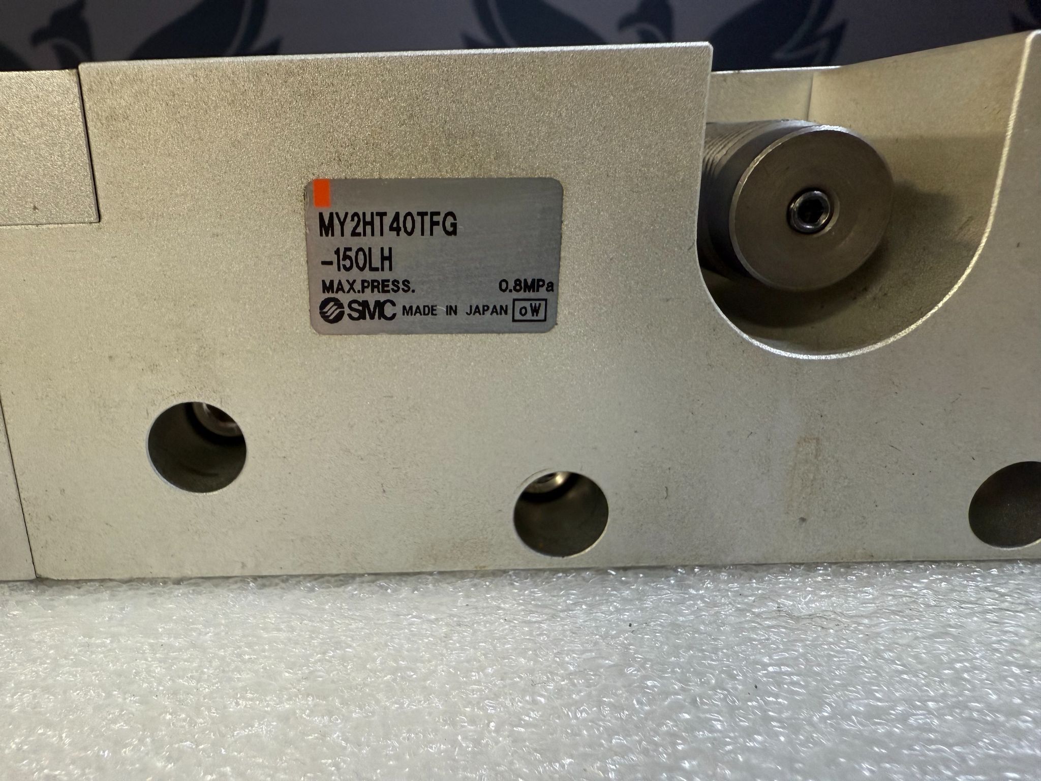 SMC MY2HT40TFG-150LH Rodless Pneumatic Guide Cylinder USED 3
