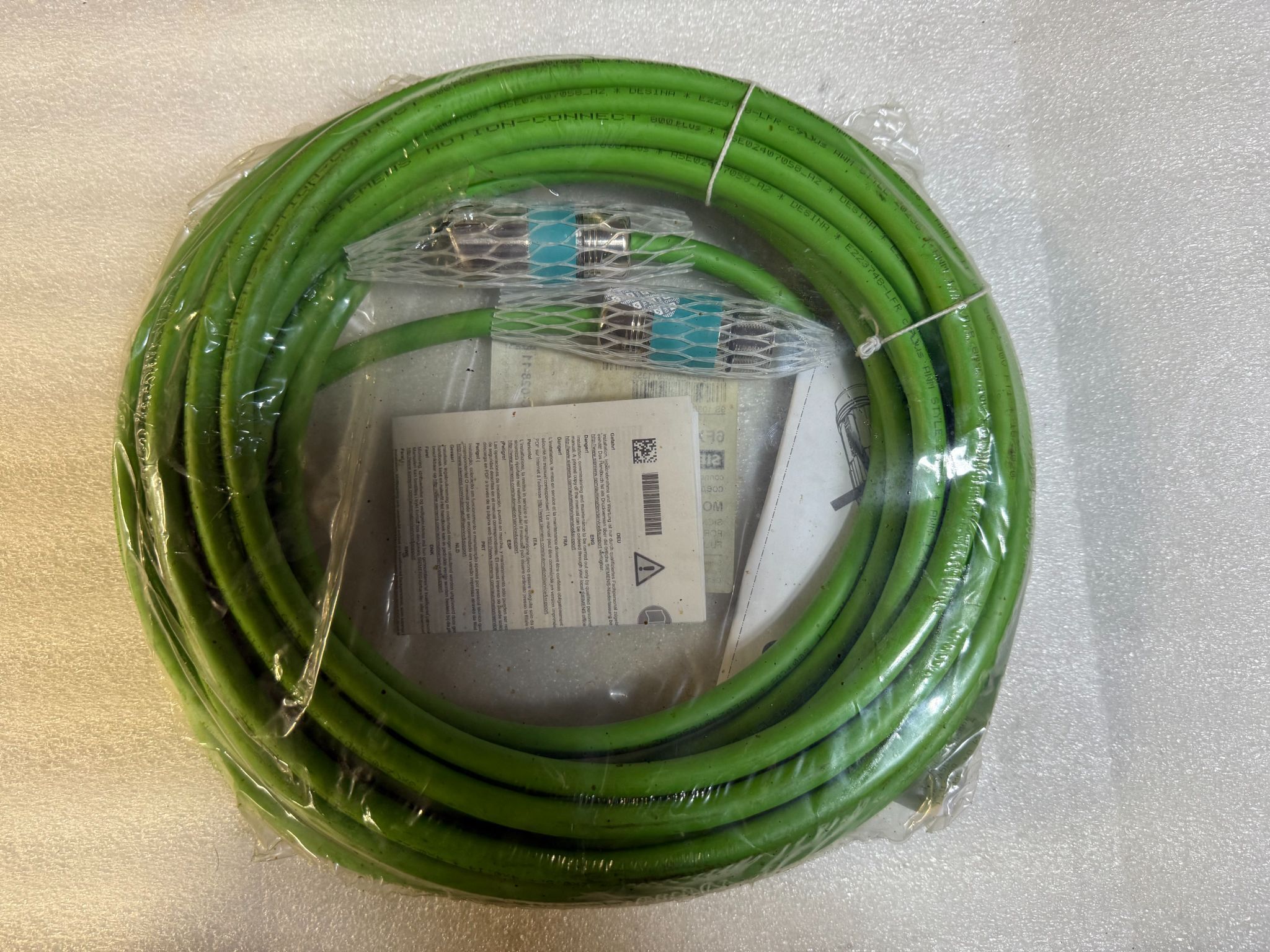 SIEMENS 6FX8002-2EQ14-1BB0 Motion‑Connect 800PLUS Signal Cable Extension (11m) NEW 2