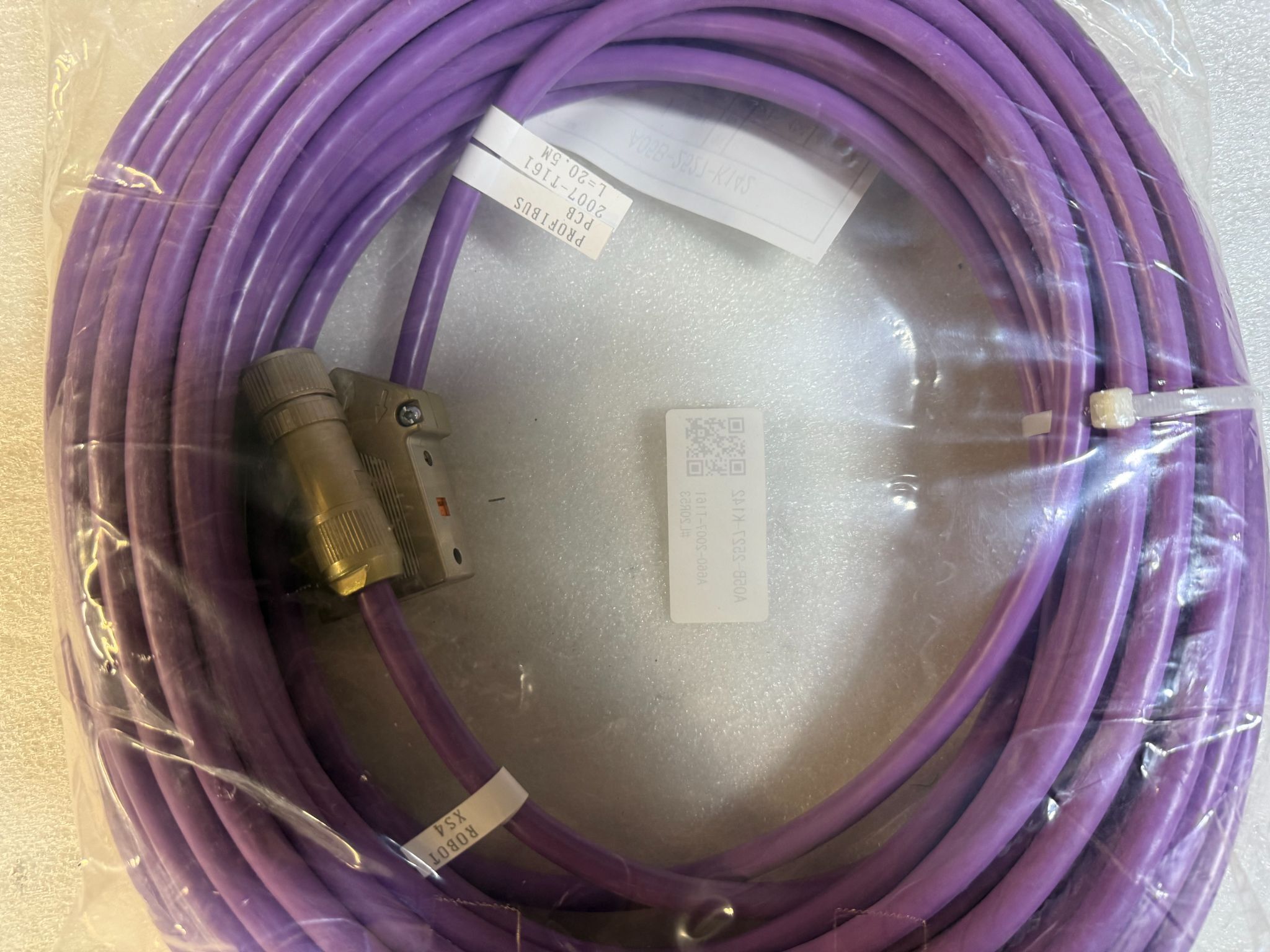FANUC A05B-2527-K142 Profibus Signal Cable (20m) NEW 3