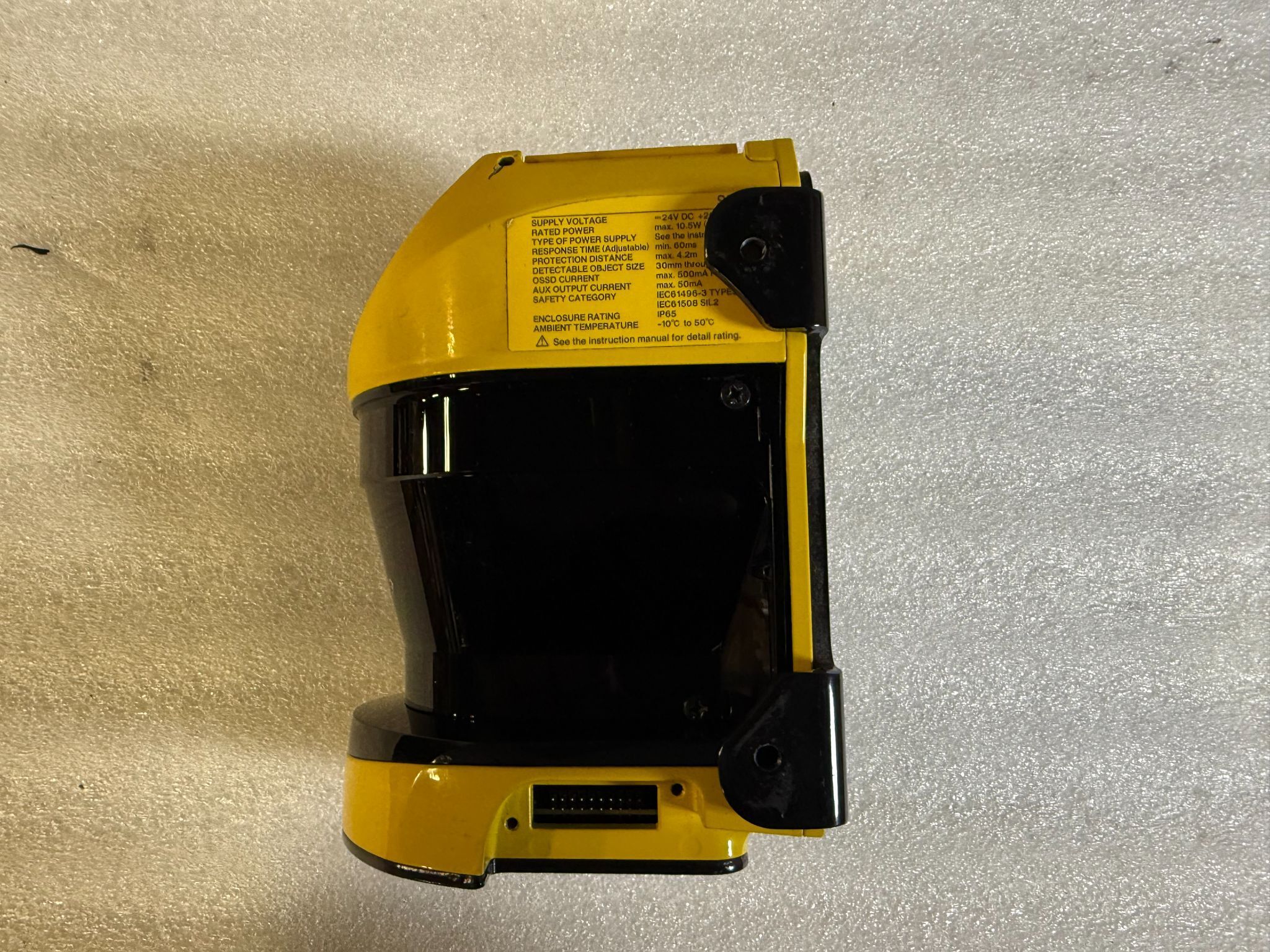 KEYENCE SZ‑16V Safety Laser Scanner 24VDC USED 3
