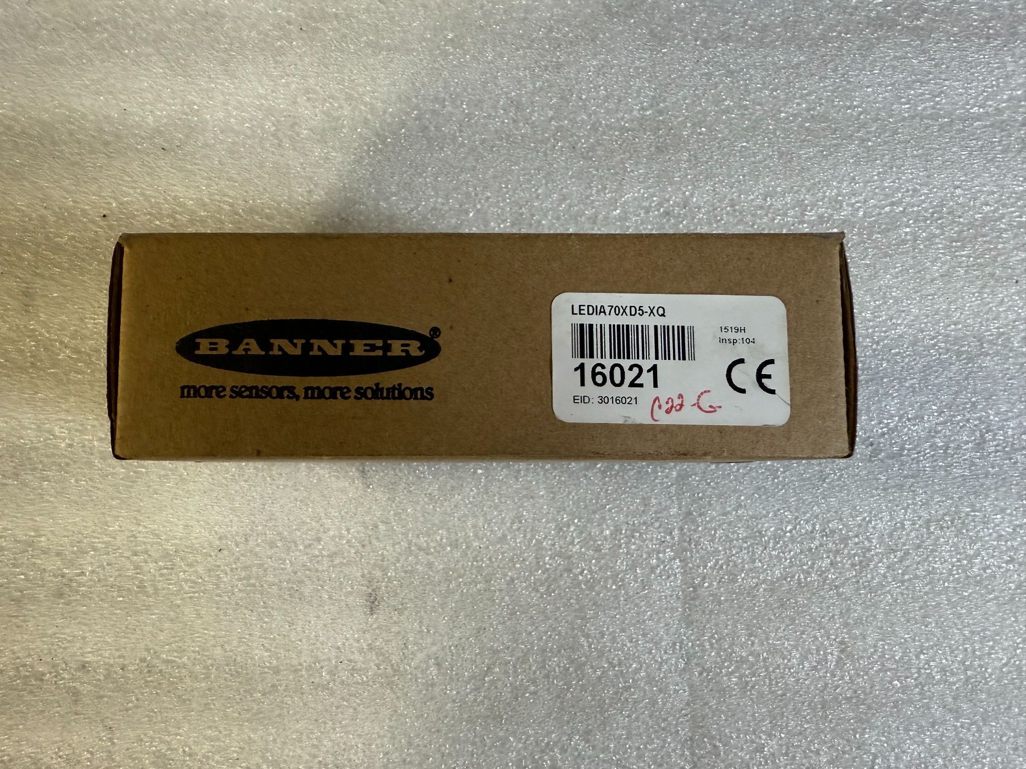 BANNER LEDIA70XD5‑XQ 70mm Vision Light Kit NEW 0