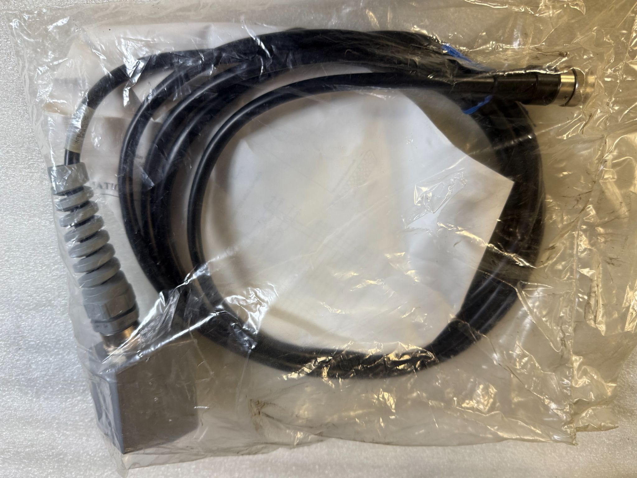 FANUC 44C746452‑001R02 HMOP Bulkhead External Cable NEW 2