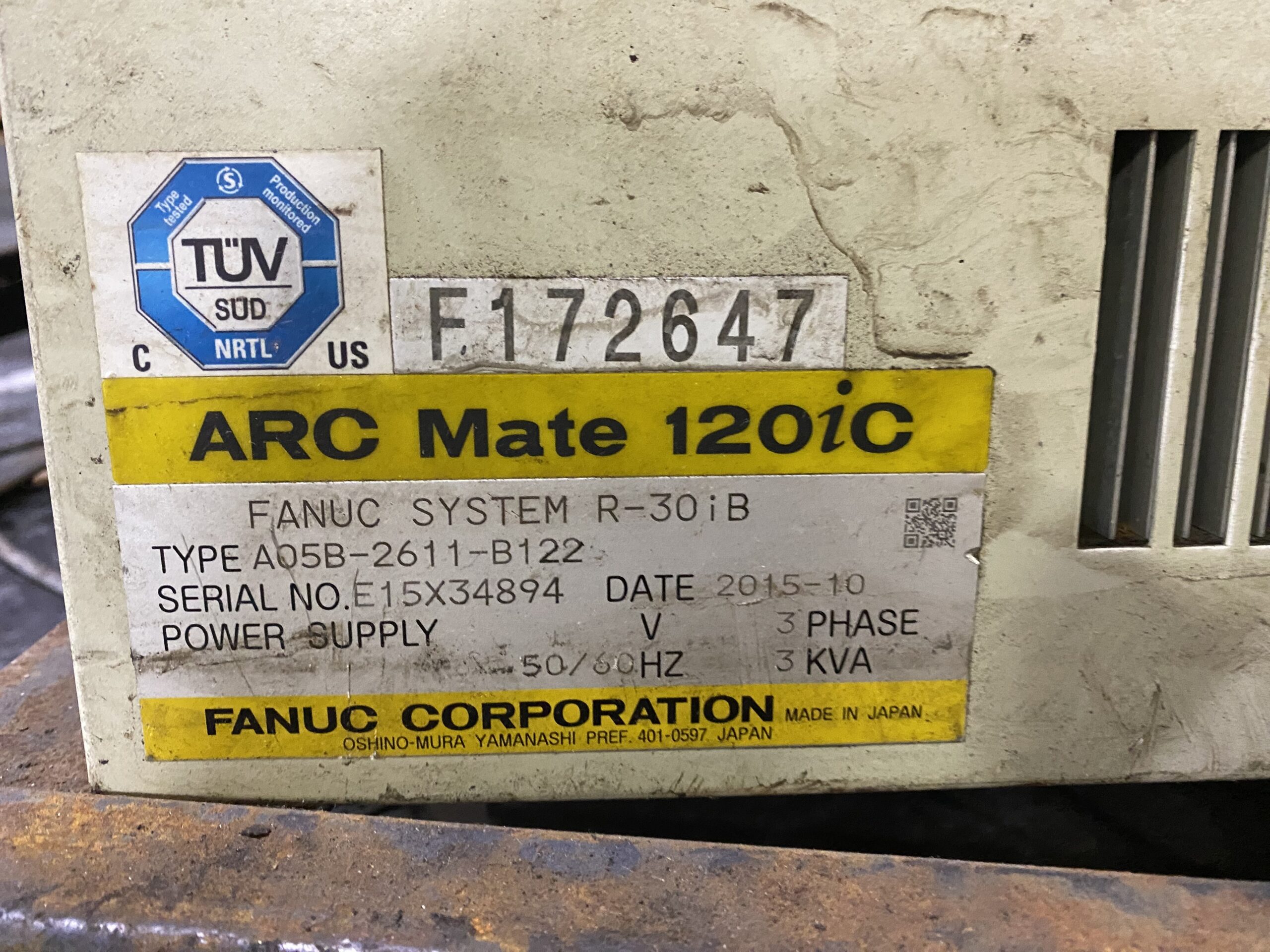FANUC - ArcMate 120iC/12L w/ R-30iB PARTS ONLY 7