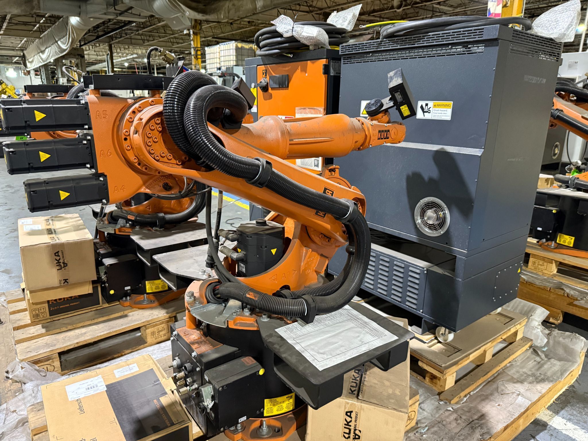 KUKA KR16 L6-2 Robot Complete w/ KR C4 Controls NEW (Missing Pendant) 0