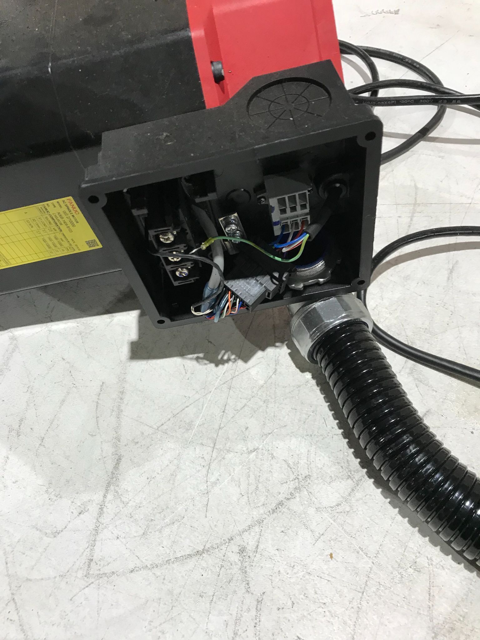 FANUC A06B-1404-B103 AC Servo Motor A12/1000 USED 1