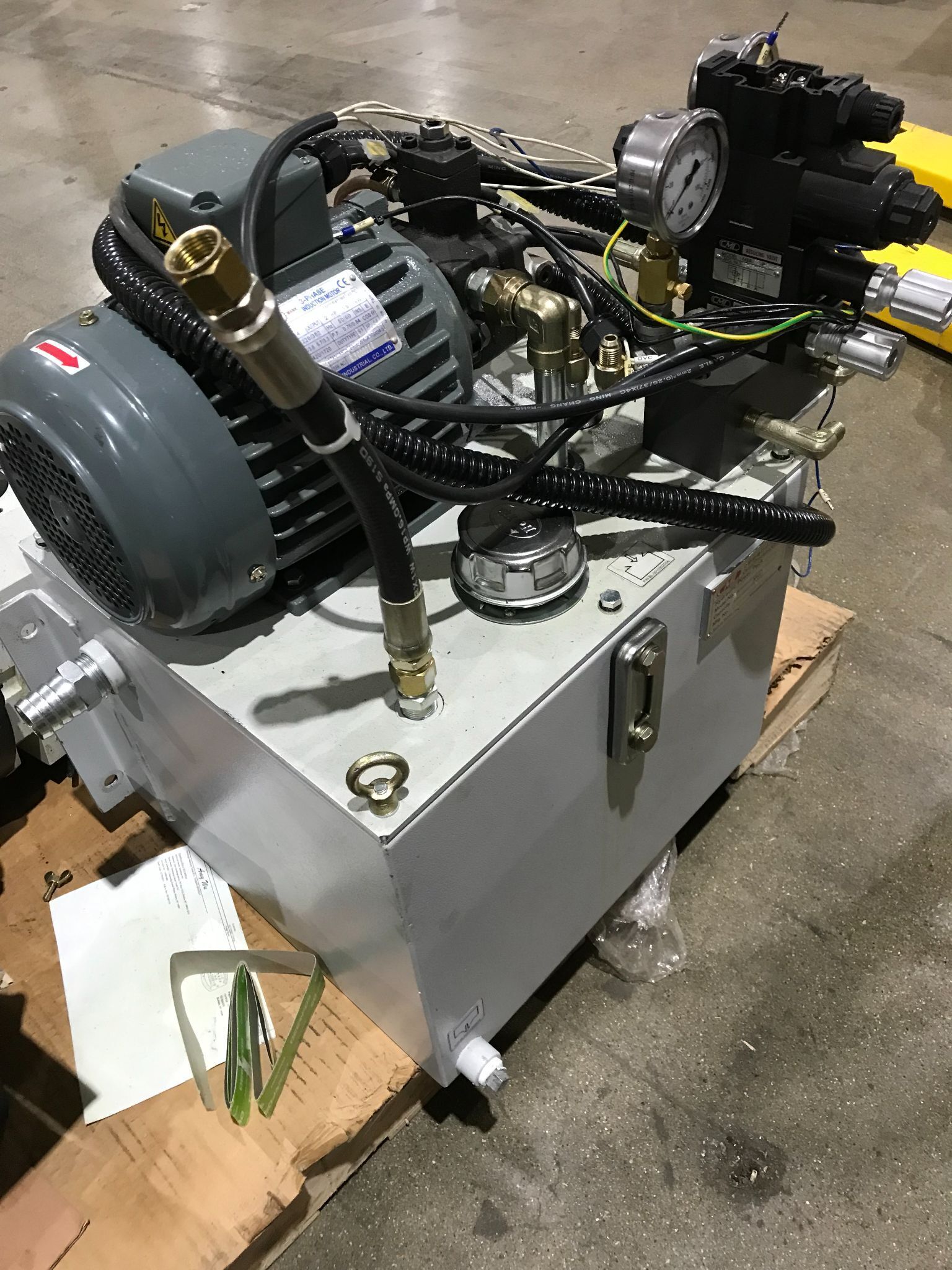 CAMEL NLA00013301A Hydraulic Power Pack 50L 3-Phase USED 0