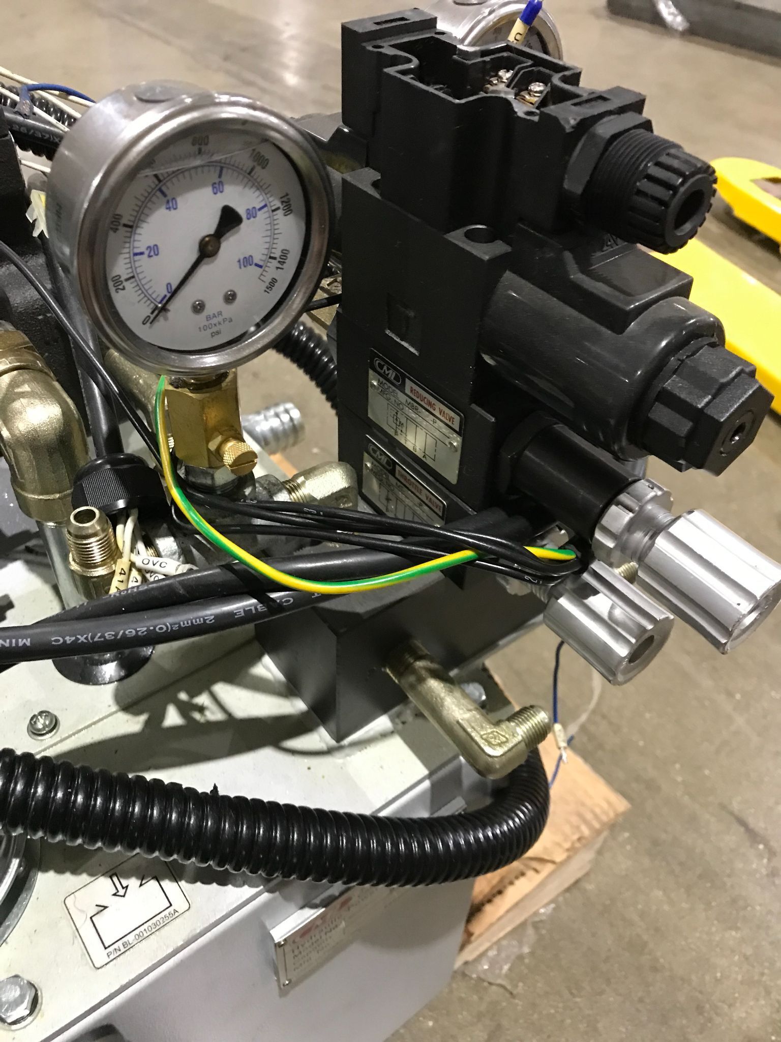 CAMEL NLA00013301A Hydraulic Power Pack 50L 3-Phase USED 2