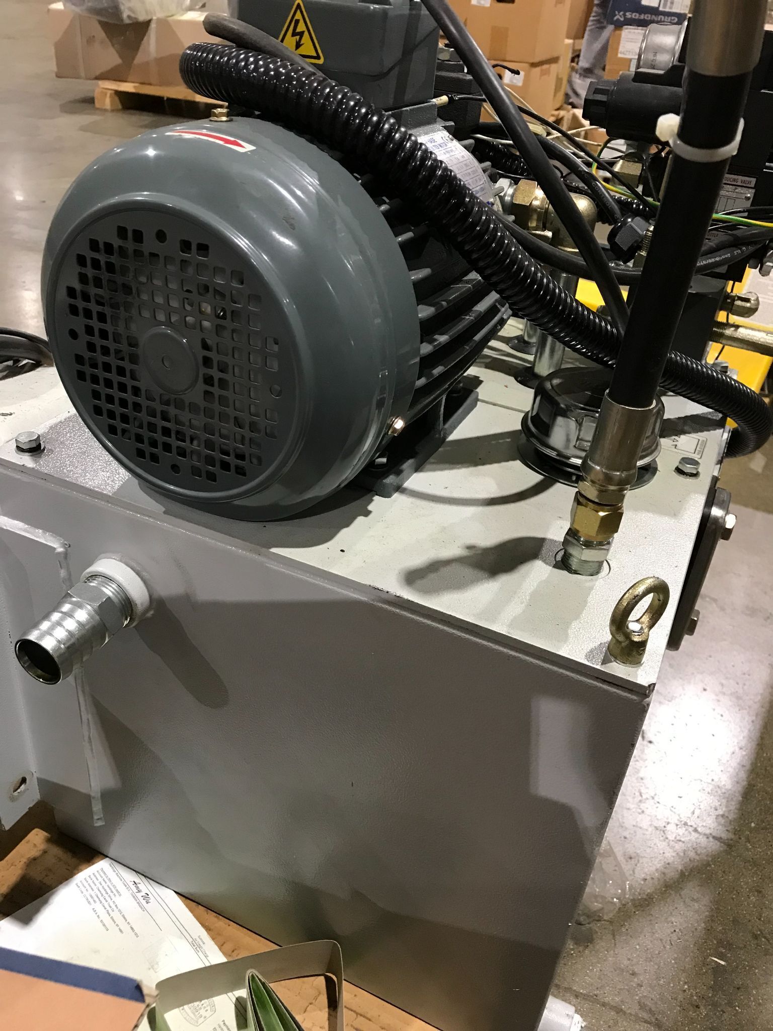 CAMEL NLA00013301A Hydraulic Power Pack 50L 3-Phase USED 4