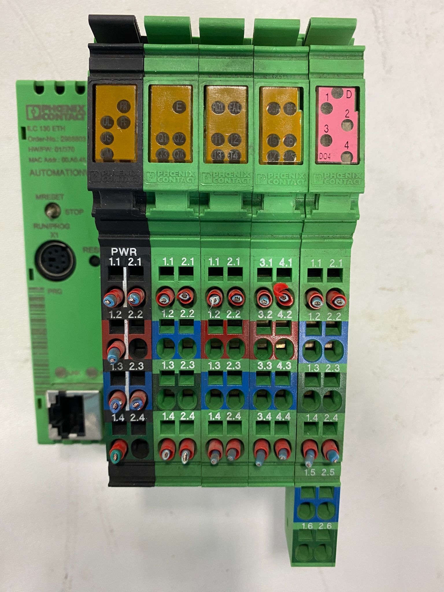 PHOENIX CONTACT ILC 130 ETH Inline Controller USED 0