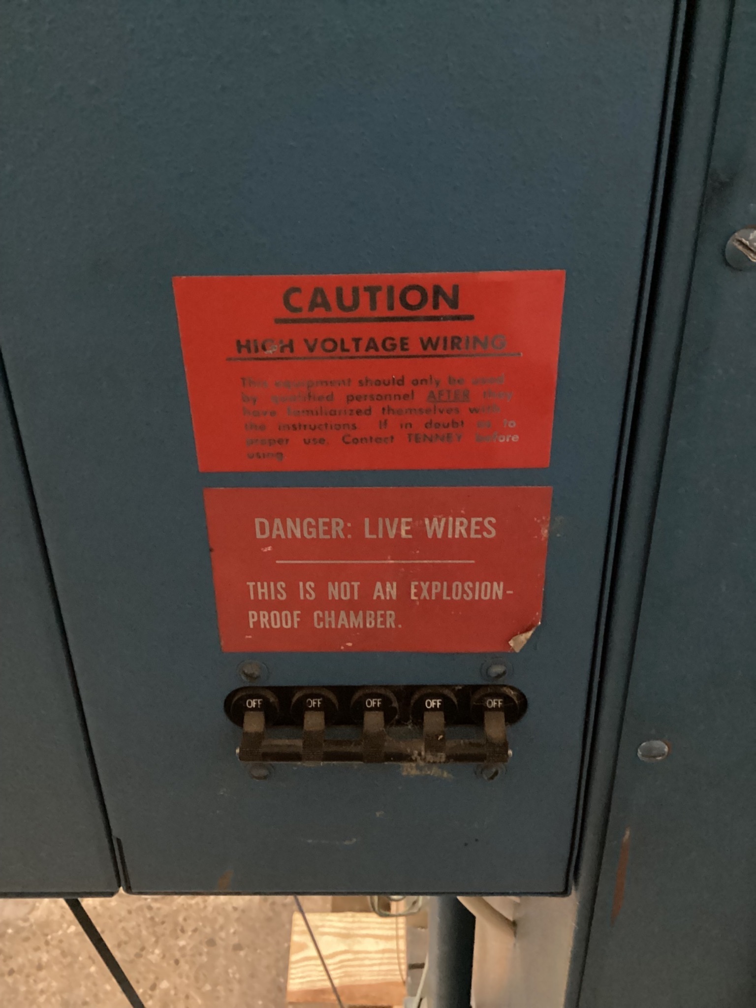 TENNEY TTC-220-I Environmental Test Chamber USED 8