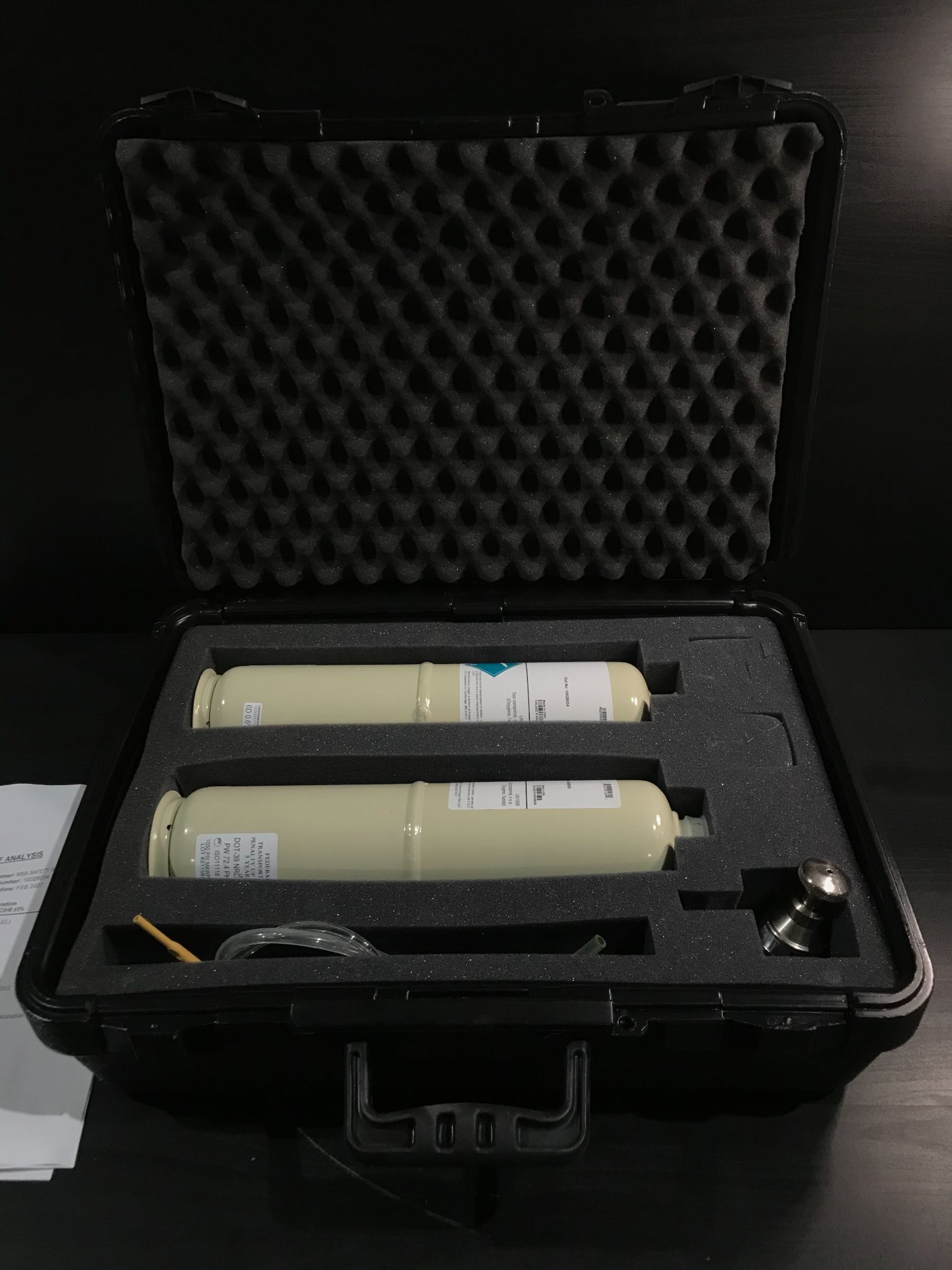 CALGAZ 10028034 Propane Calibration Gas Kit 0.6% LEL C3H8 NEW 1