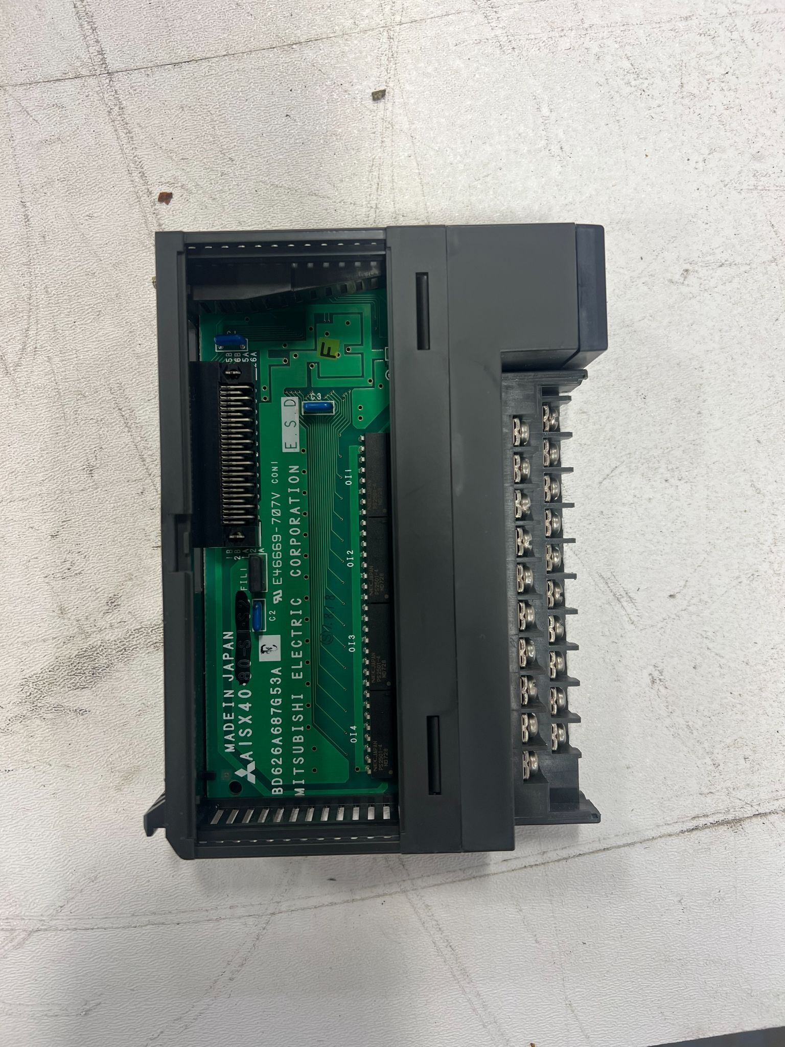 MITSUBISHI A1SX40 PLC Input Module USED 1