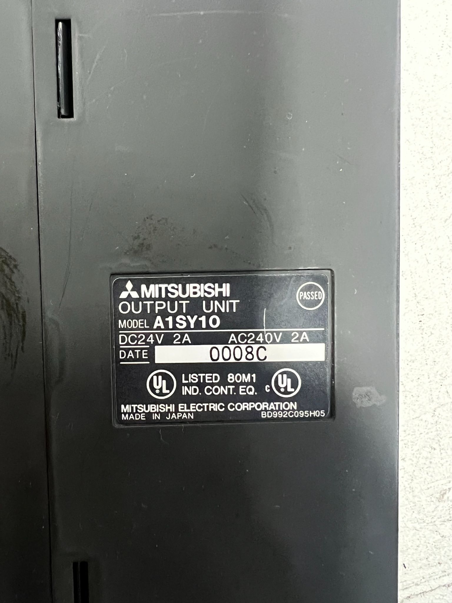MITSUBISHI A1SY10 Output Module USED 3