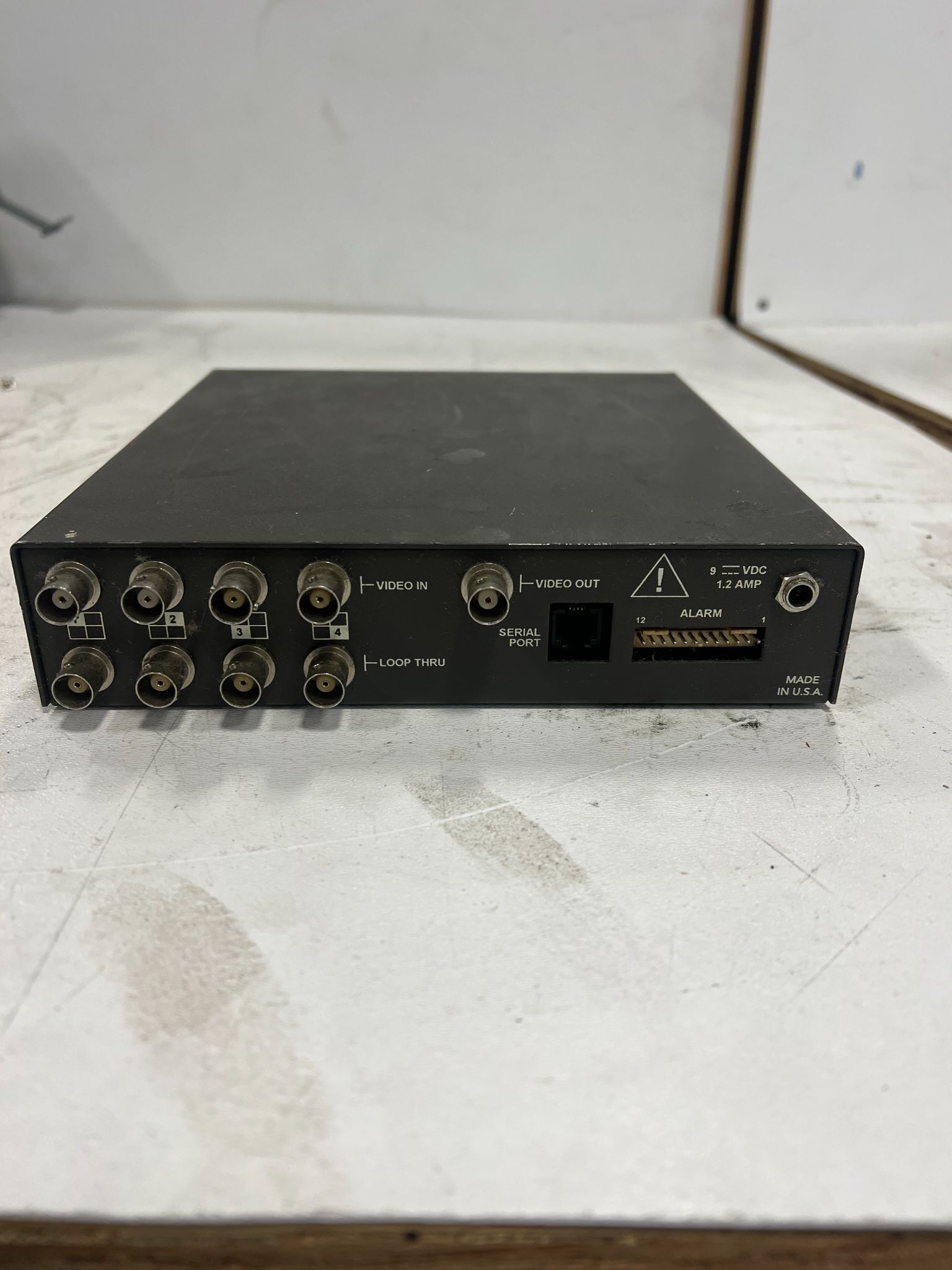 ADVANCED TECHNOLOGY VIDEO QSP660-C Quad Split Video Processor USED 1