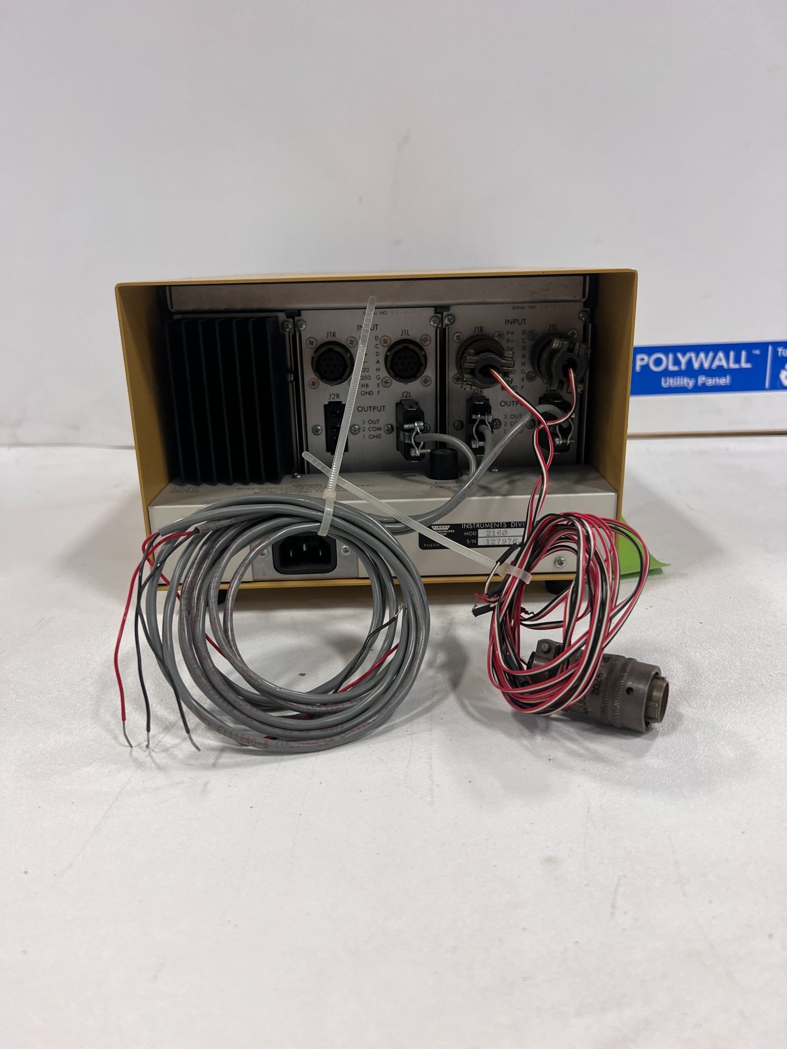 Vishay Measurements Group 2160 Strain Gauge Conditioner USED 1