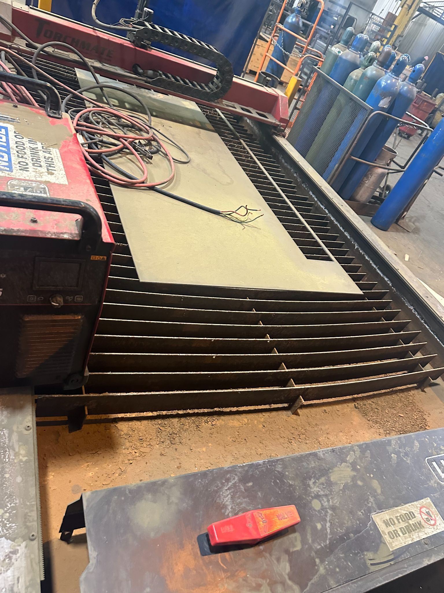 Lincoln Torchmate X CNC Plasma Cutting Table with FlexCut 125 Used 6