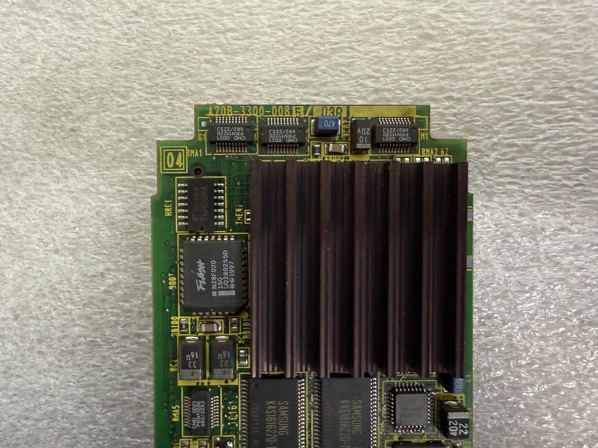 FANUC A20B-3300-0085/03B PCB - 16MB DRAM CPU Module USED 1