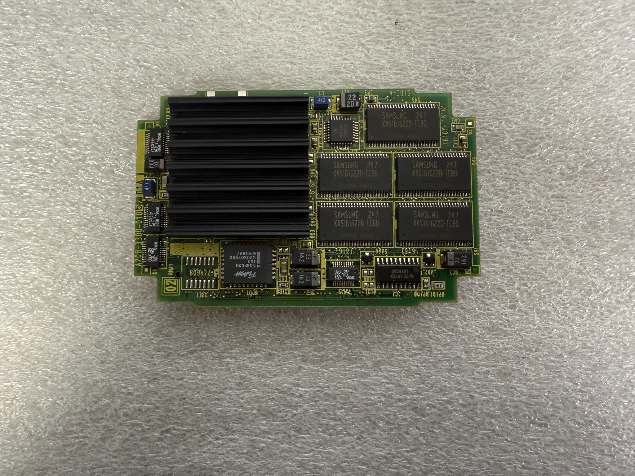 FANUC A20B-3300-0105/01A PCB - 16MB SDRAM CPU Module USED 0