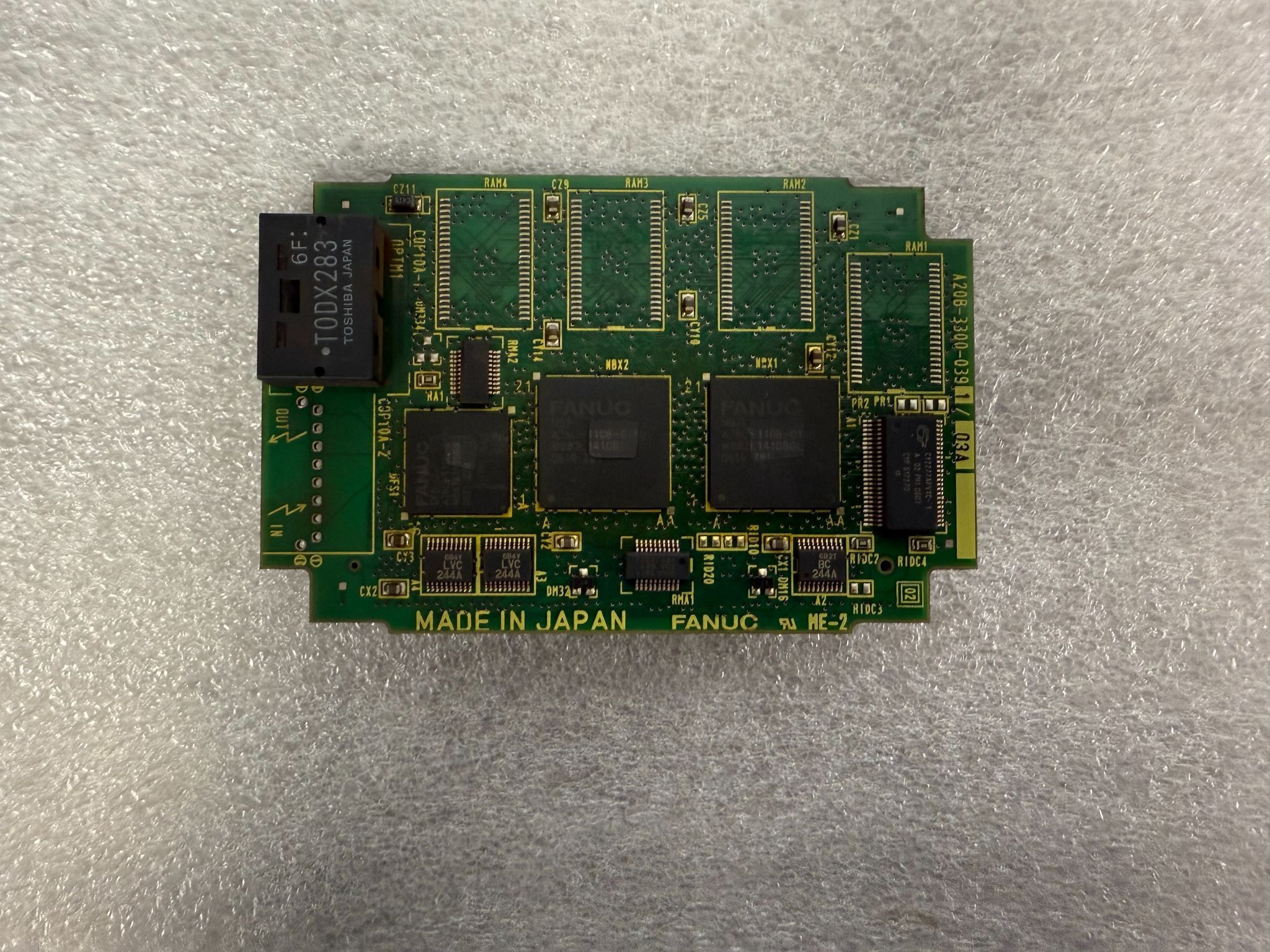 FANUC A20B-3300-0391/03A PCB - 6 Axis Servo Control Board USED 0