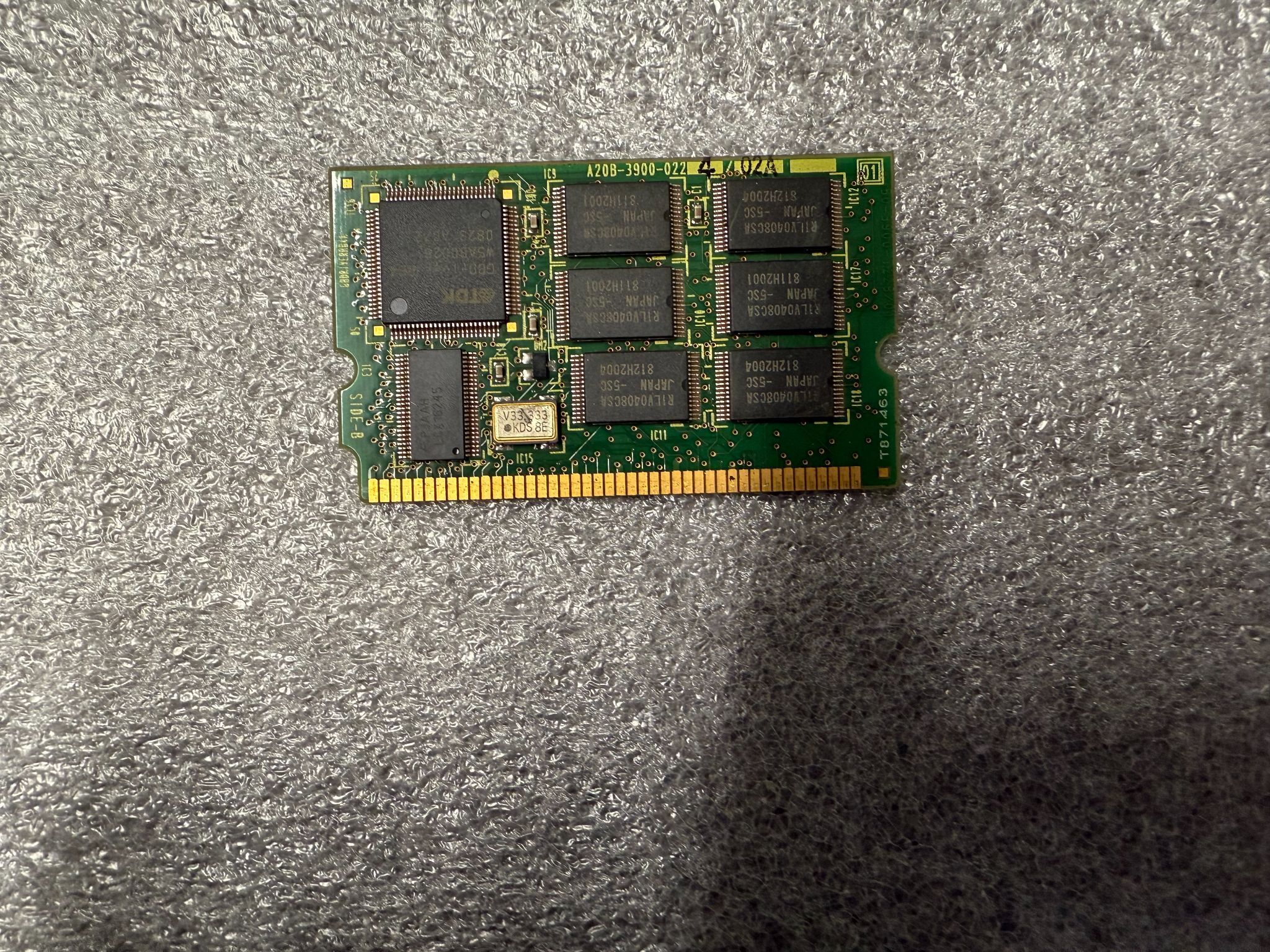 FANUC A20B-3900-0224/02A PCB - 32MB FROM/2MB SRAM Memory Module USED 0
