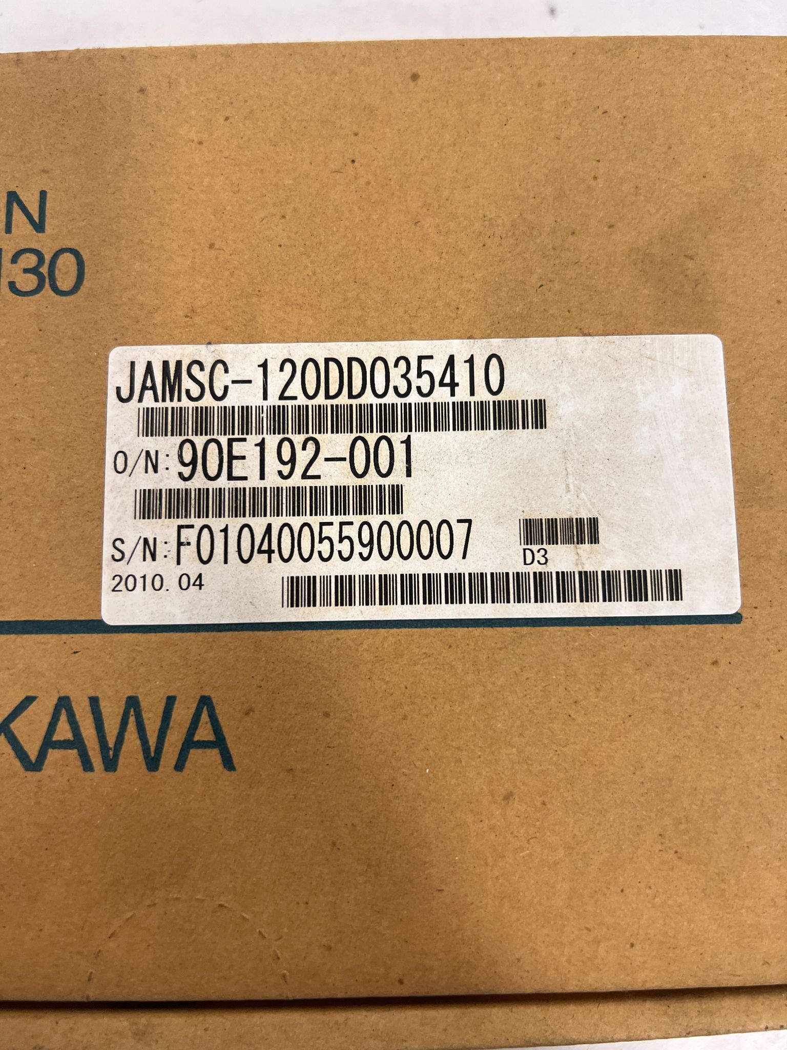 YASKAWA JAMSC-120DD035410 MEMOCON GL120 Digital Output Module NEW 1