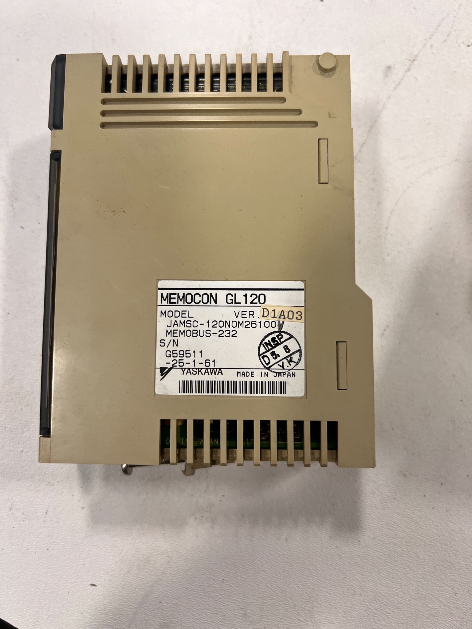 Yaskawa JAMSC-120NOM26100 MEMOCON GL120 Output Module NEW 1