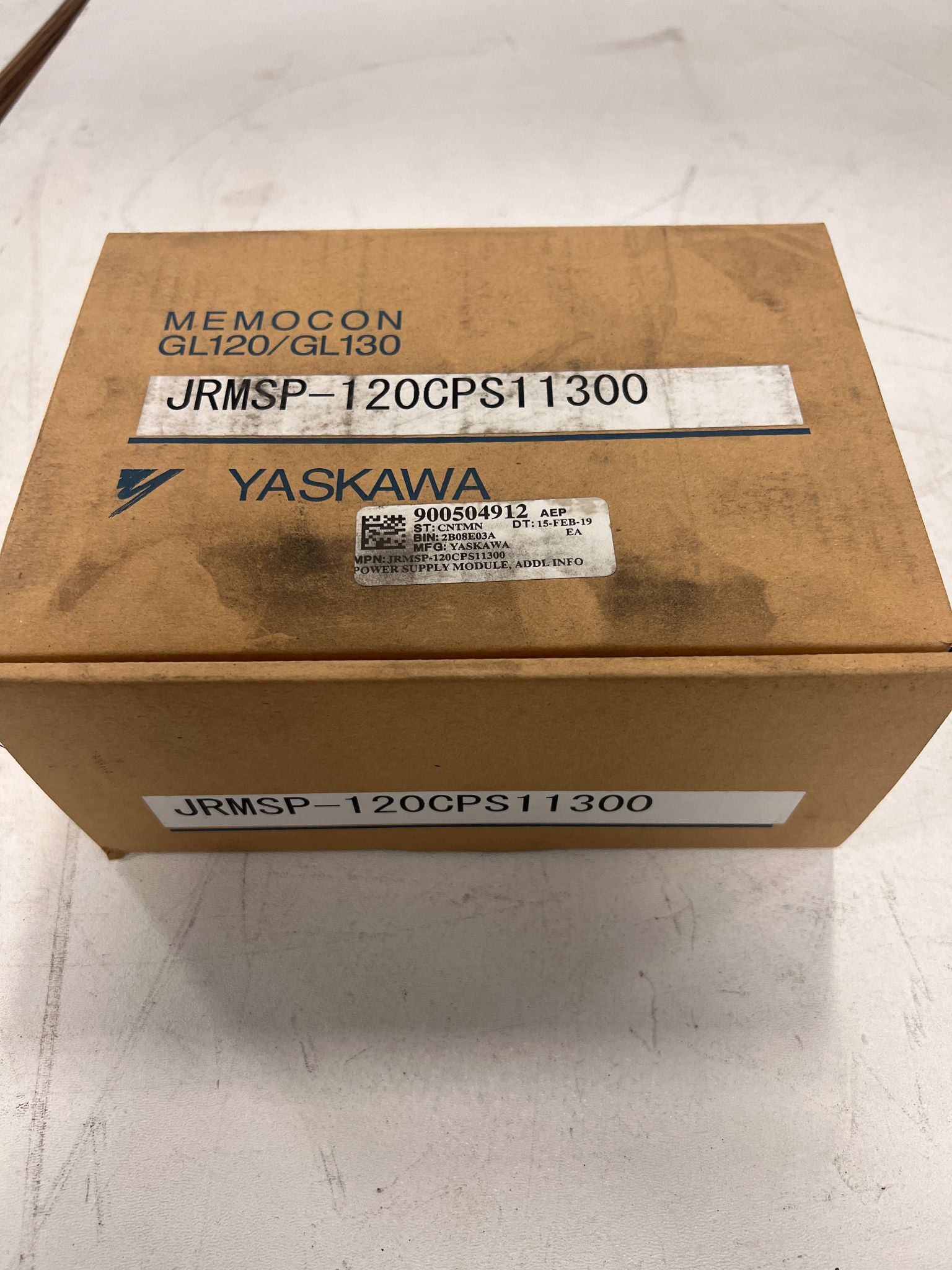 YASKAWA JRMSP-120CPS11300 MEMOCON GL120 Power Supply Module USED 1
