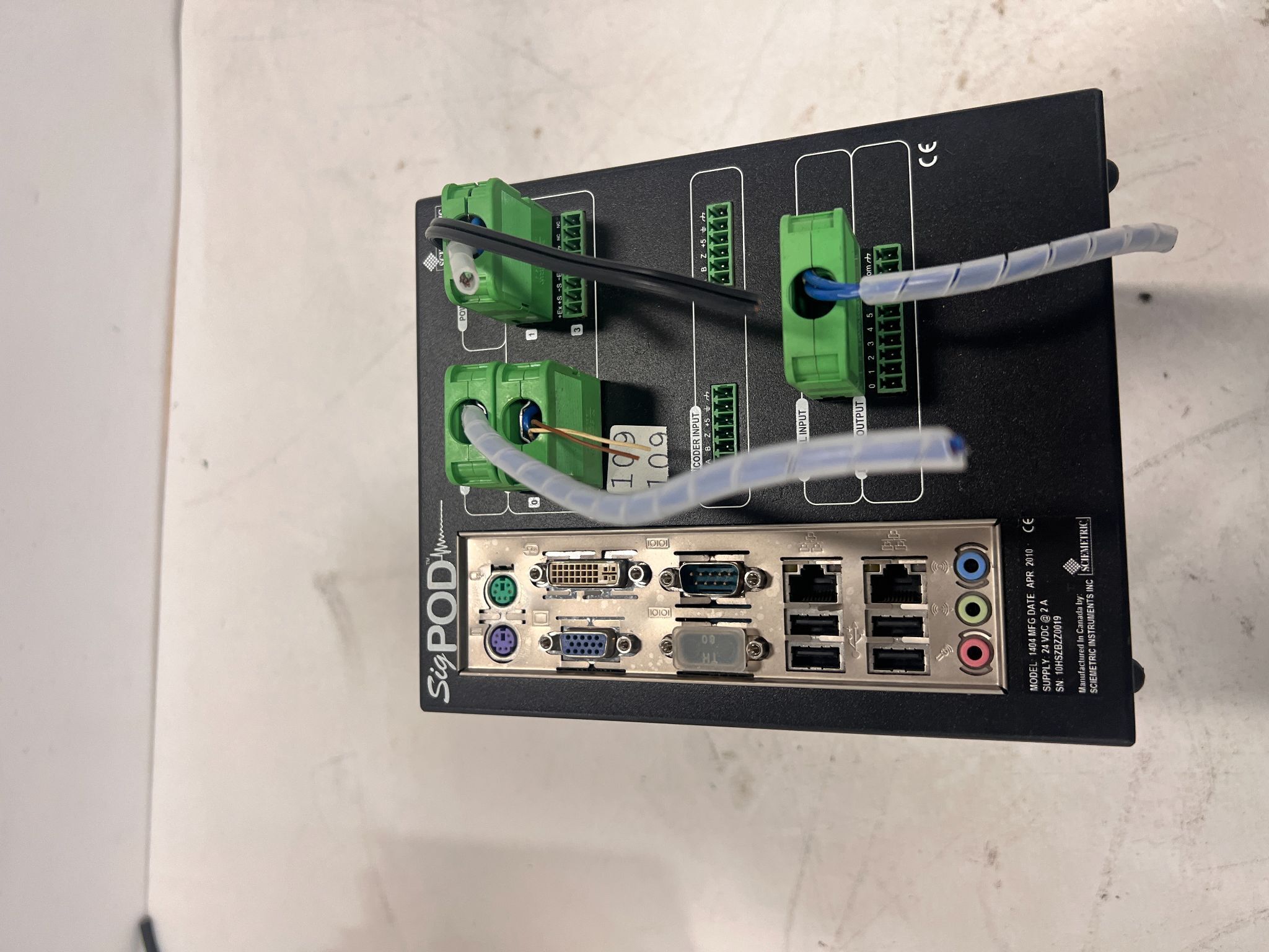 SCIMETRIC SIG POD 1404 Industrial Vision Controller USED 1