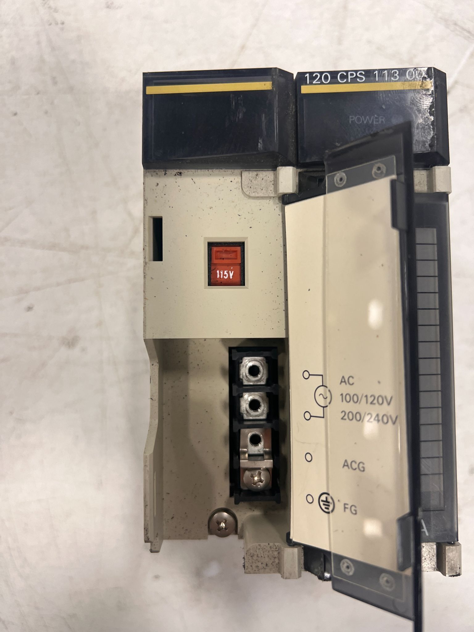 YASKAWA JRMSP-120CPS11300 MEMOCON GL120 Power Supply Module USED 1