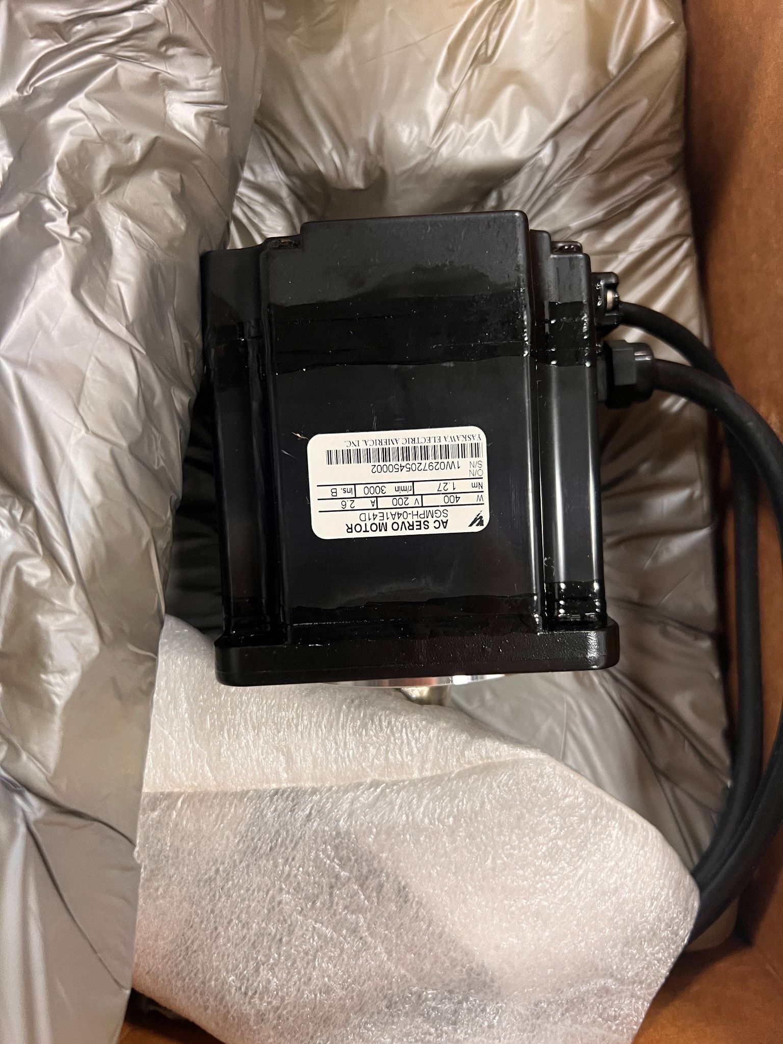 Yaskawa SGMPH-04A1E41D AC Servo Motor Sigma Series NEW 1