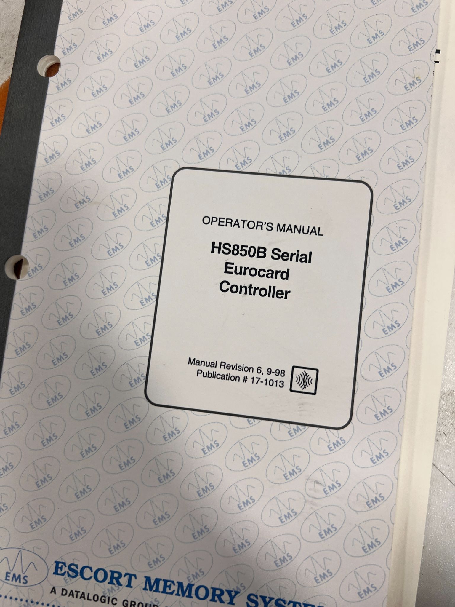 DATALOGIC HS850B-4 Serial Eurocard Controller NEW 2