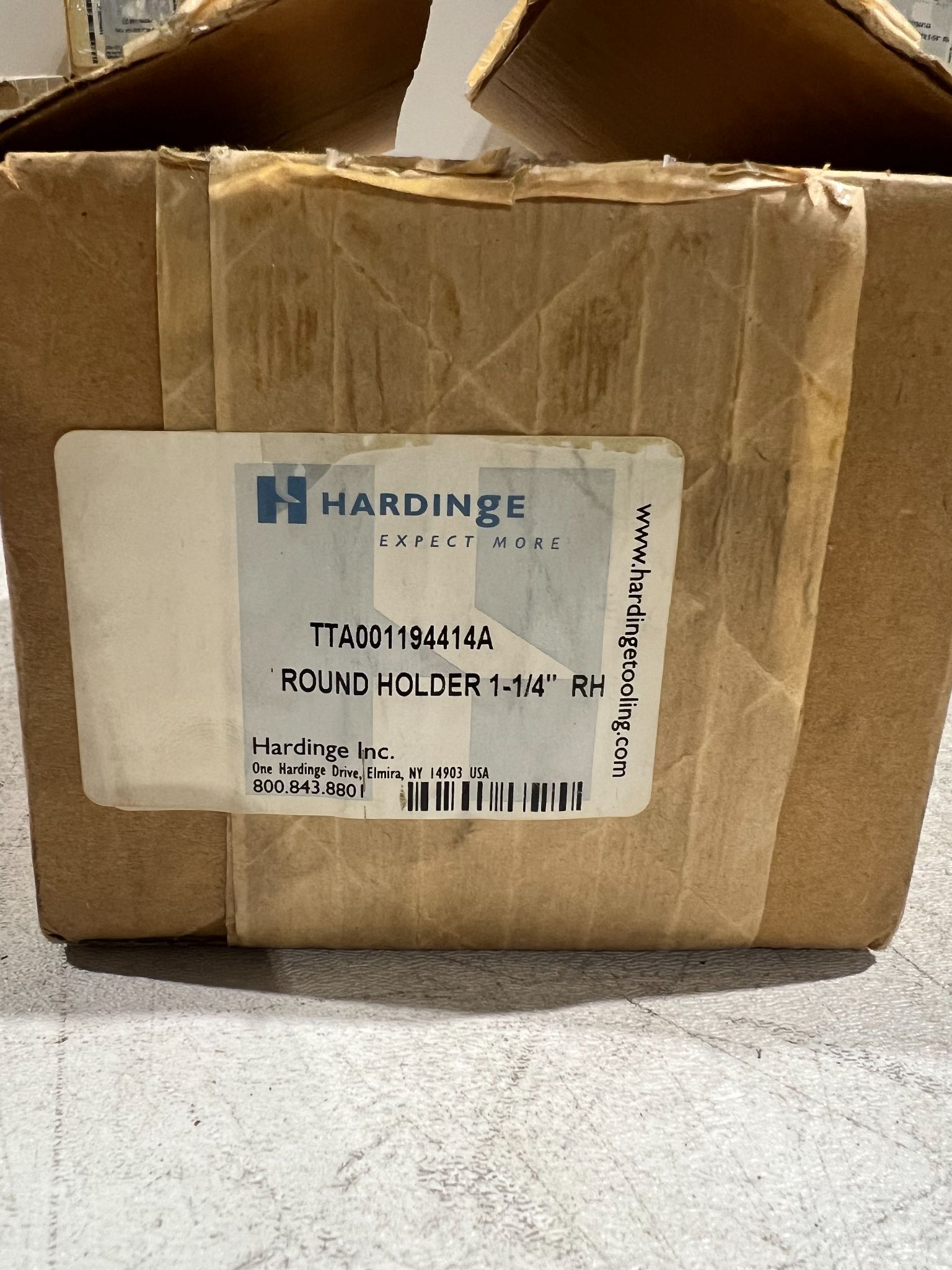 HARDINGE TTA001194414A Round Tool Holder 1-1/4" RH NEW 0