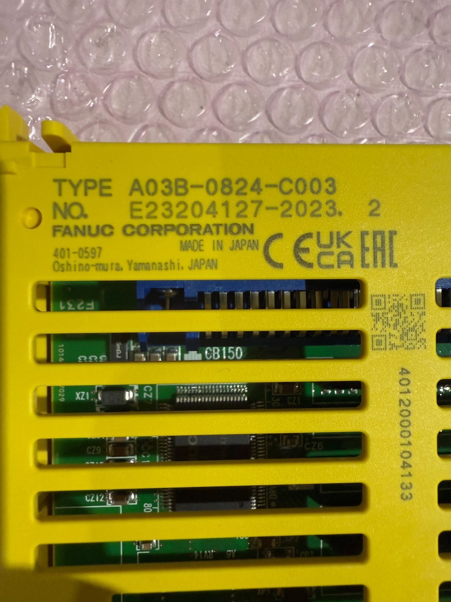 FANUC A03B-0824-C003 I/O Monitoring and Protection Module NEW 1