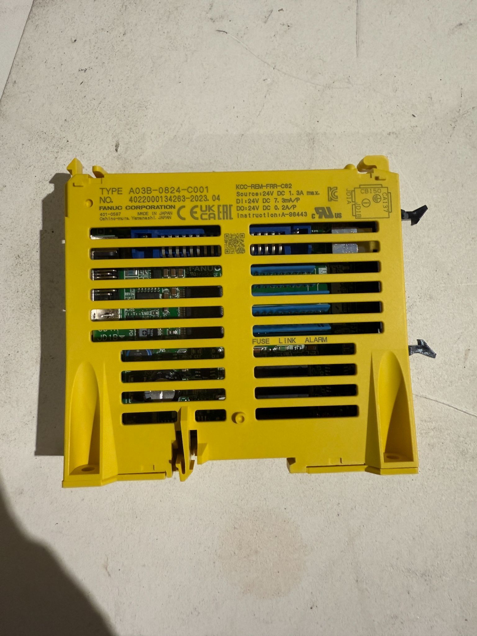 FANUC A03B-0824-C001 I/O Monitoring and Protection Module NEW 0
