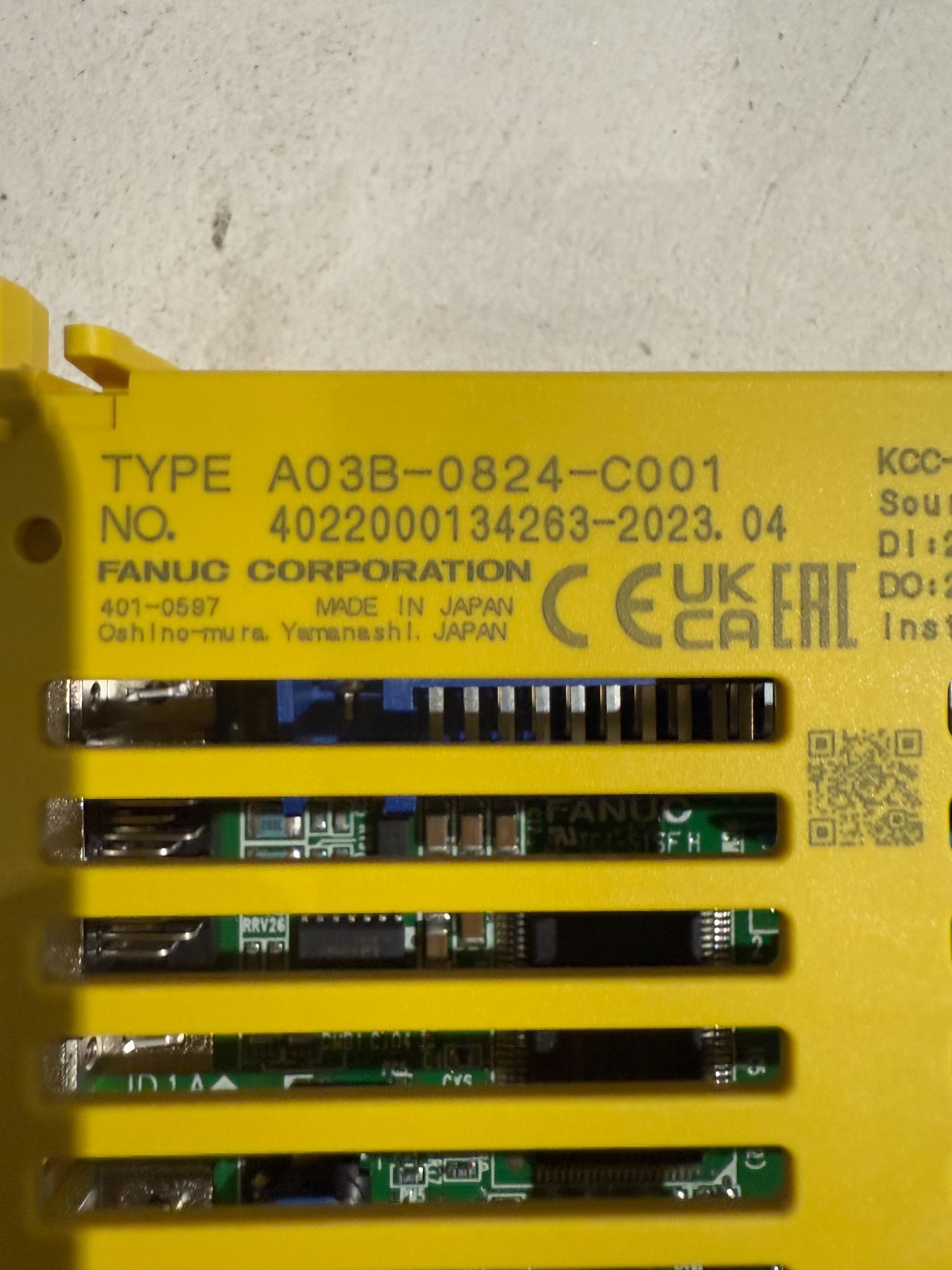 FANUC A03B-0824-C001 I/O Monitoring and Protection Module NEW 1