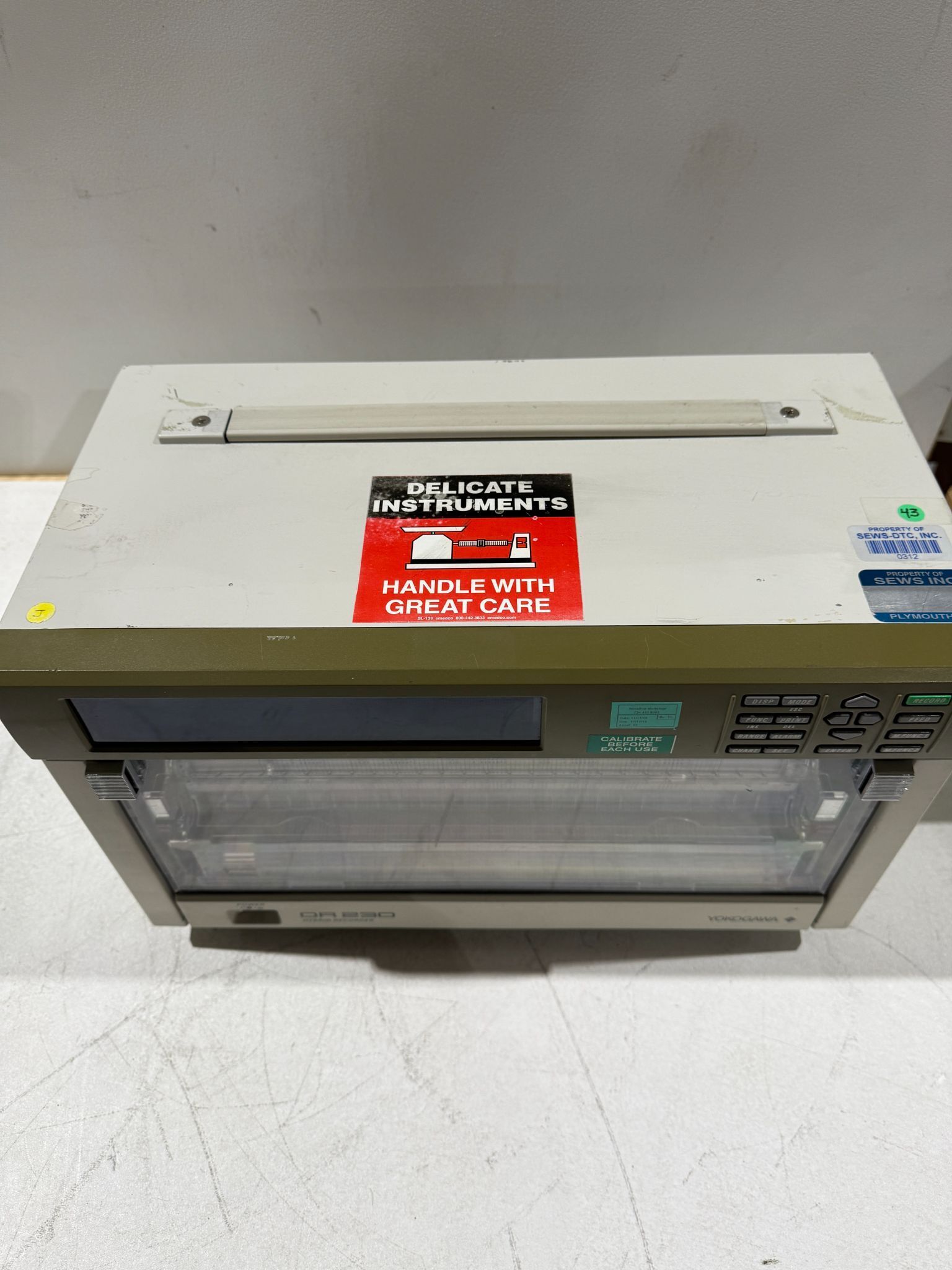 Yokogawa DR230 Hybrid Chart Recorder USED 5