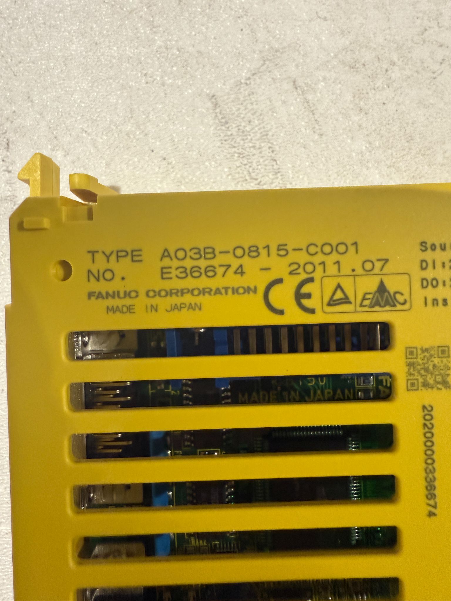 FANUC A03B-0815-C001 I/O CONTROL USED 1