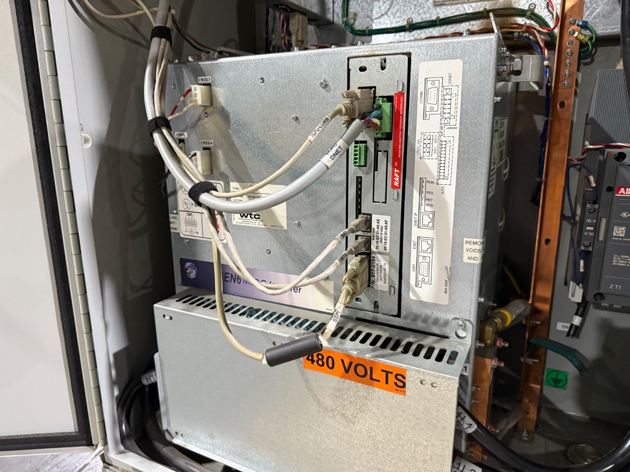 WTC 6043 Gen 6 MFDC Weld Controller USED 5