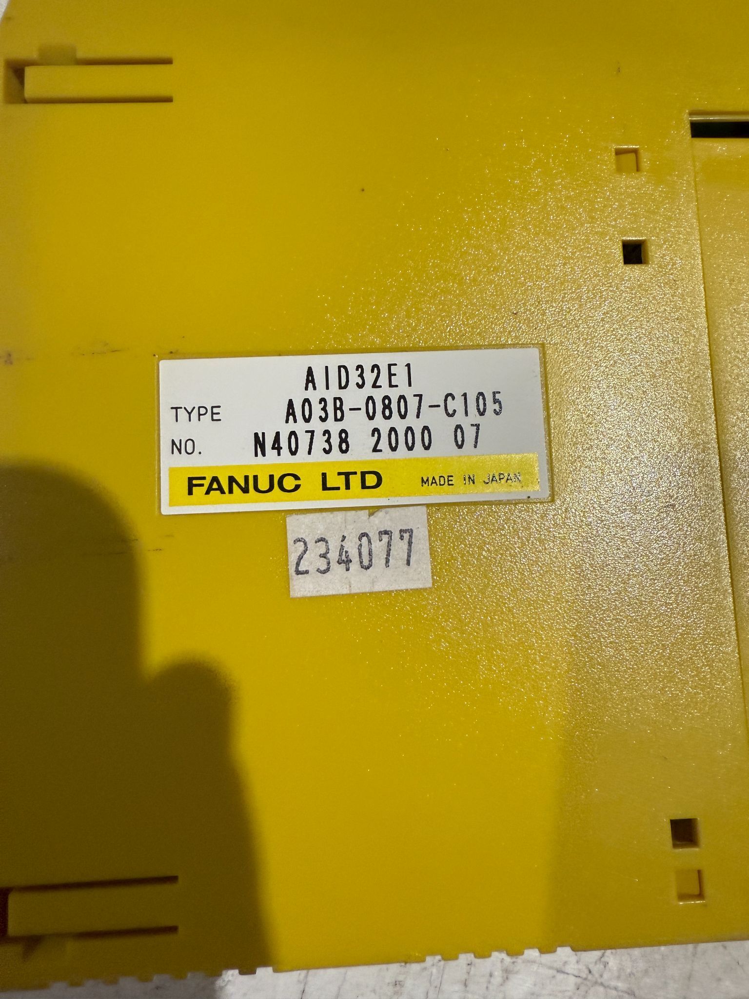 FANUC A03B-0807-C105 AID32E1 Digital Input Module USED 2