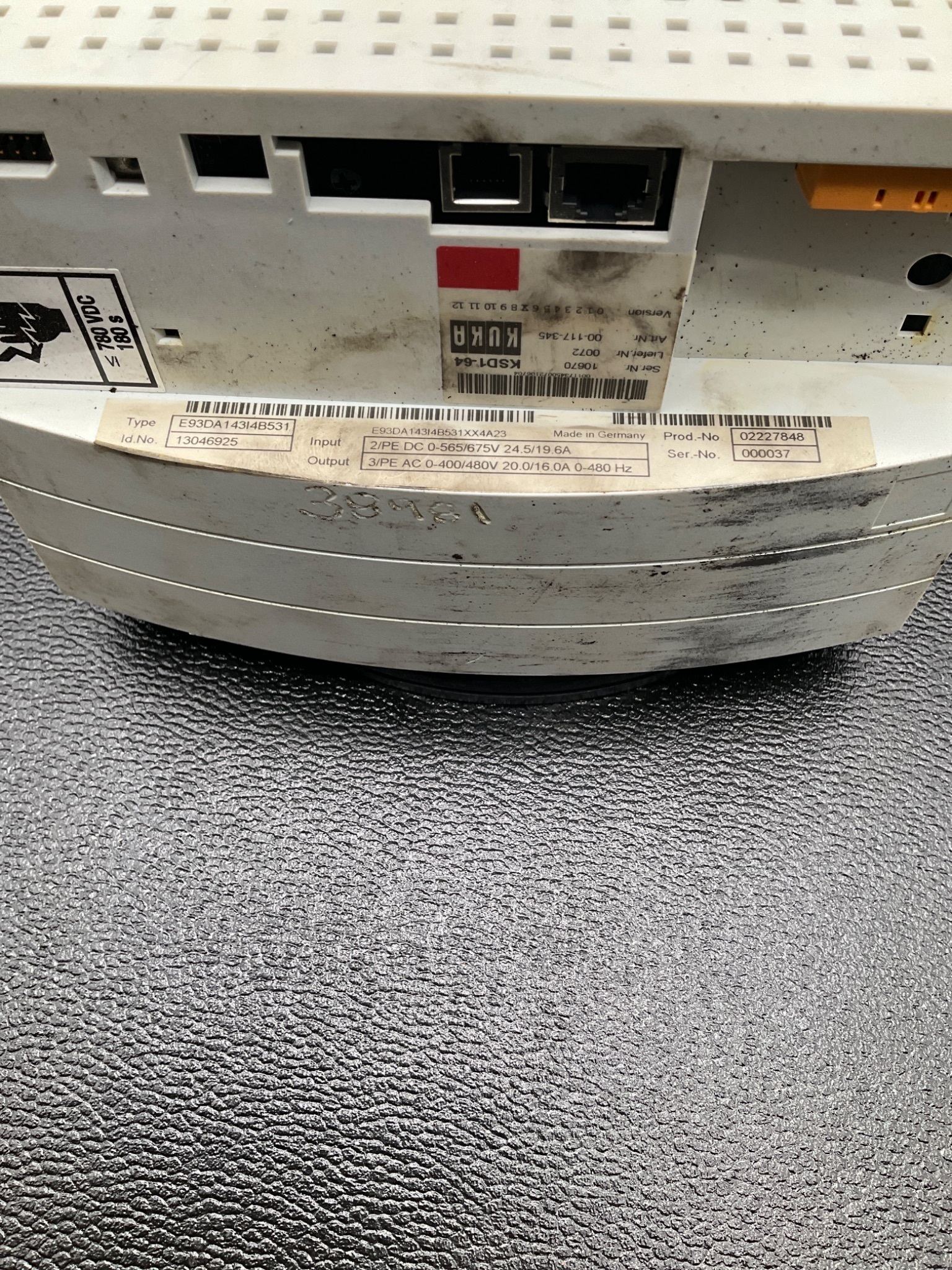 KUKA KSD1-64 Servo Drive Module USED 4